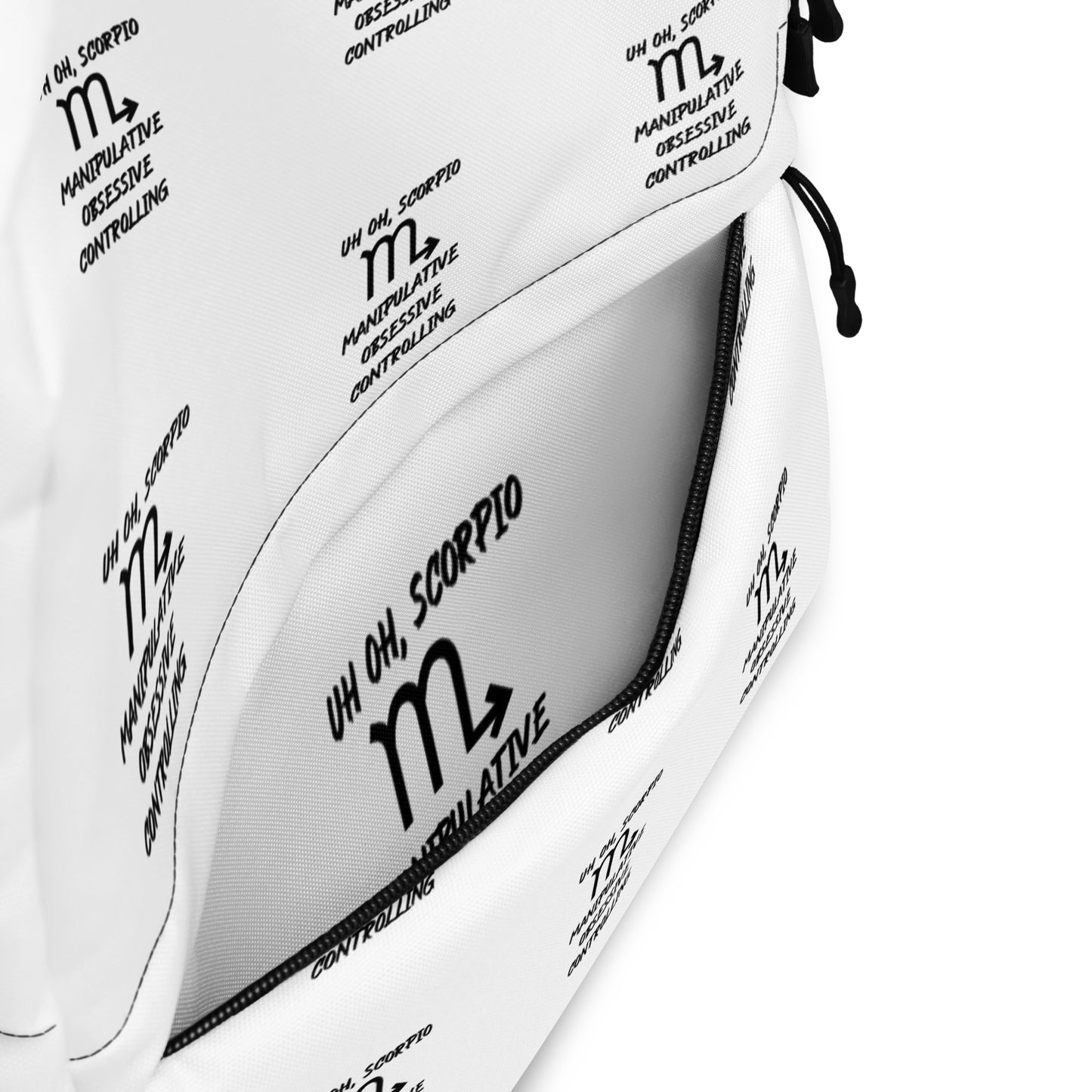 “Uh Oh, Scorpio” Backpack