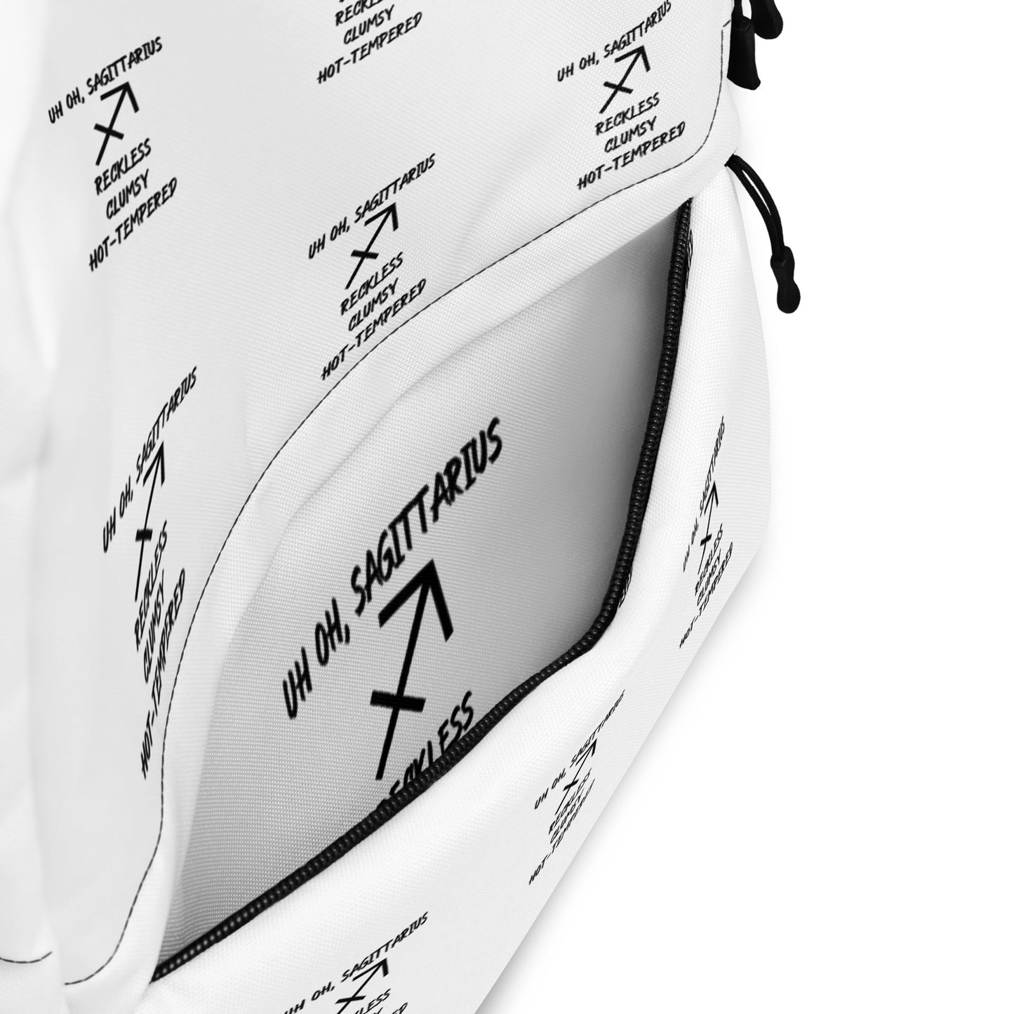 “Uh Oh, Sagittarius” Backpack