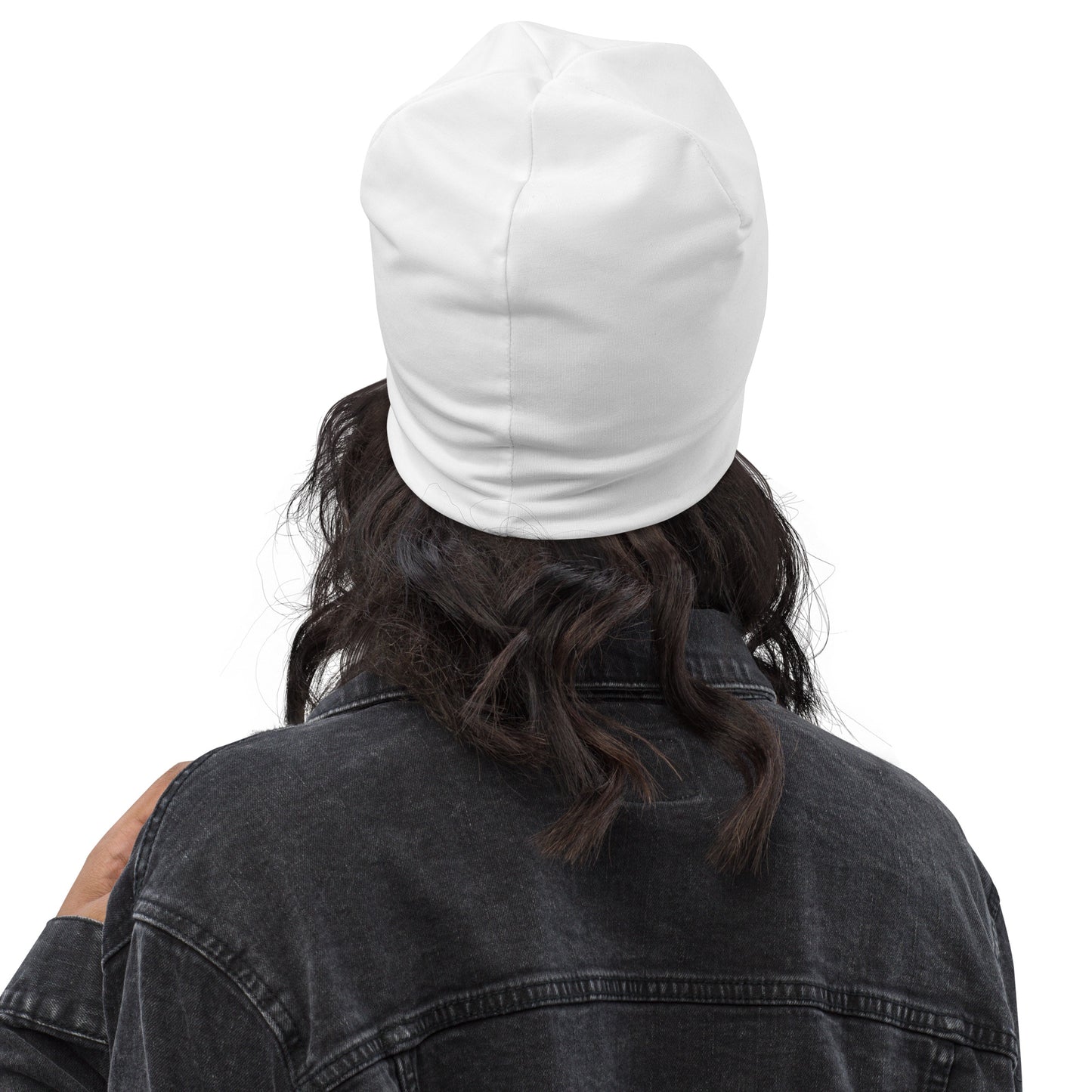 “Aquarius Babe” Big Print Beanie