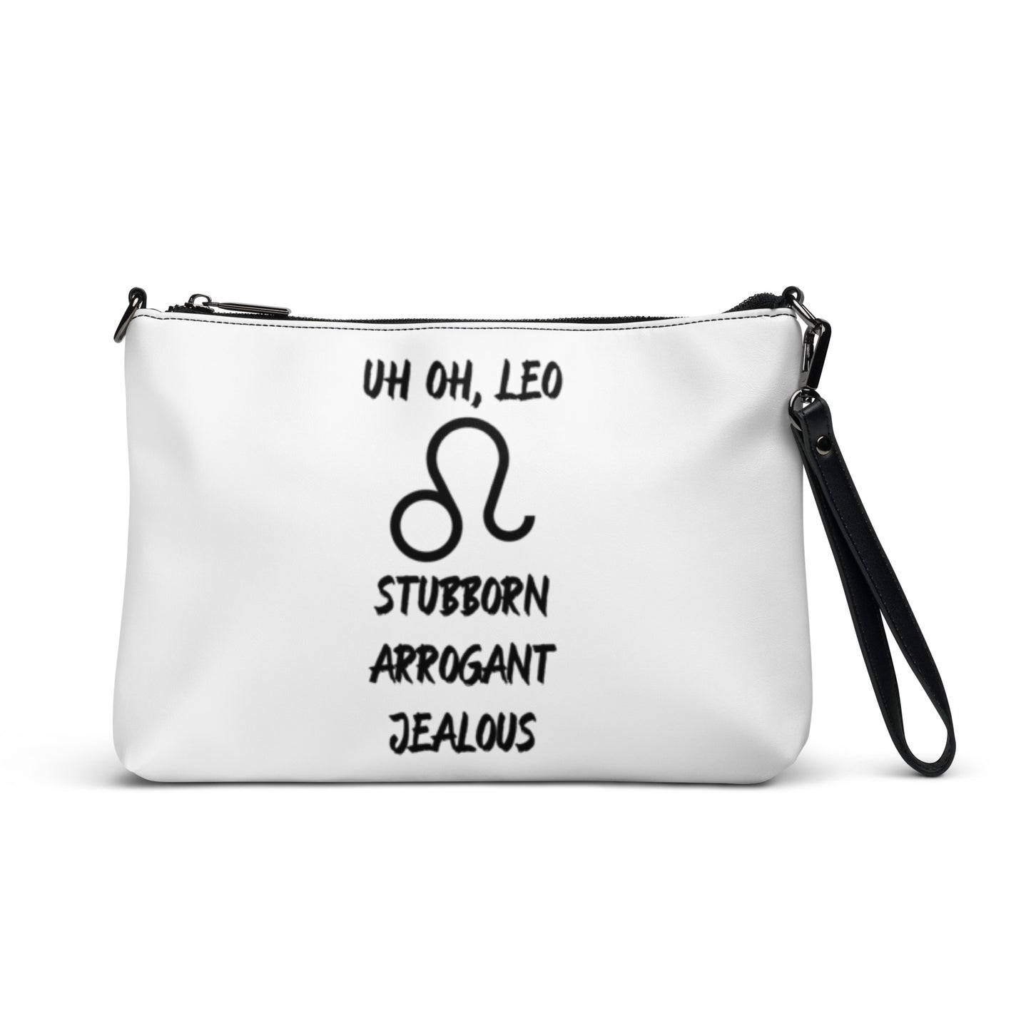 “Uh Oh, Leo” Crossbody Bag