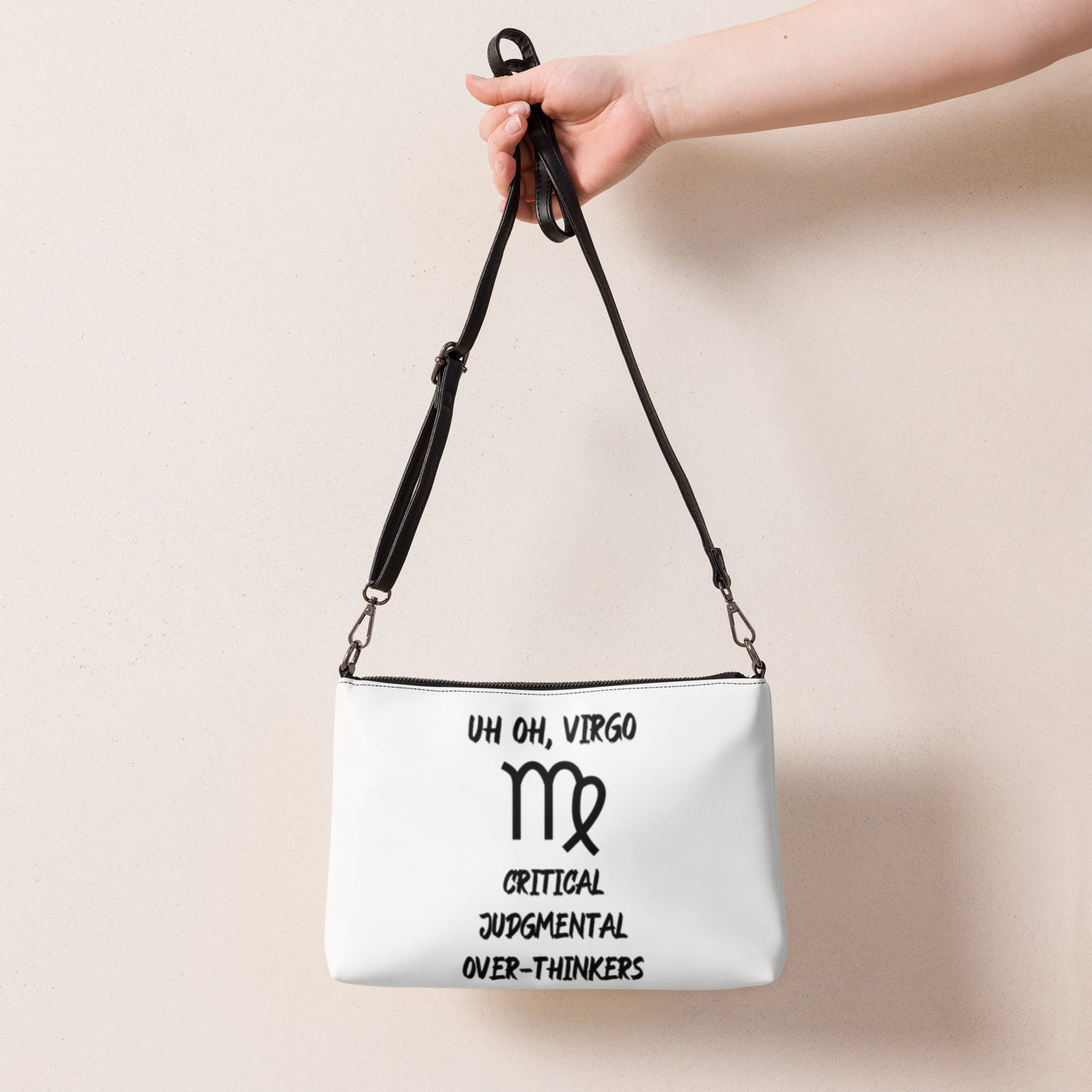 “Uh Oh, Virgo” Crossbody Bag