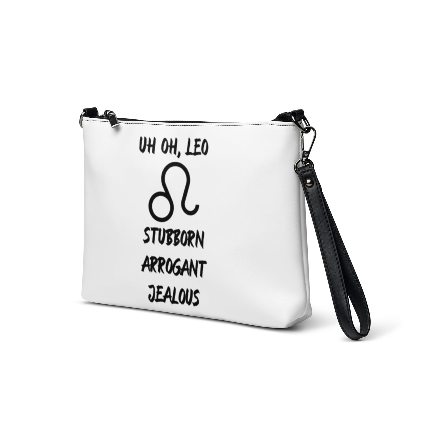 “Uh Oh, Leo” Crossbody Bag