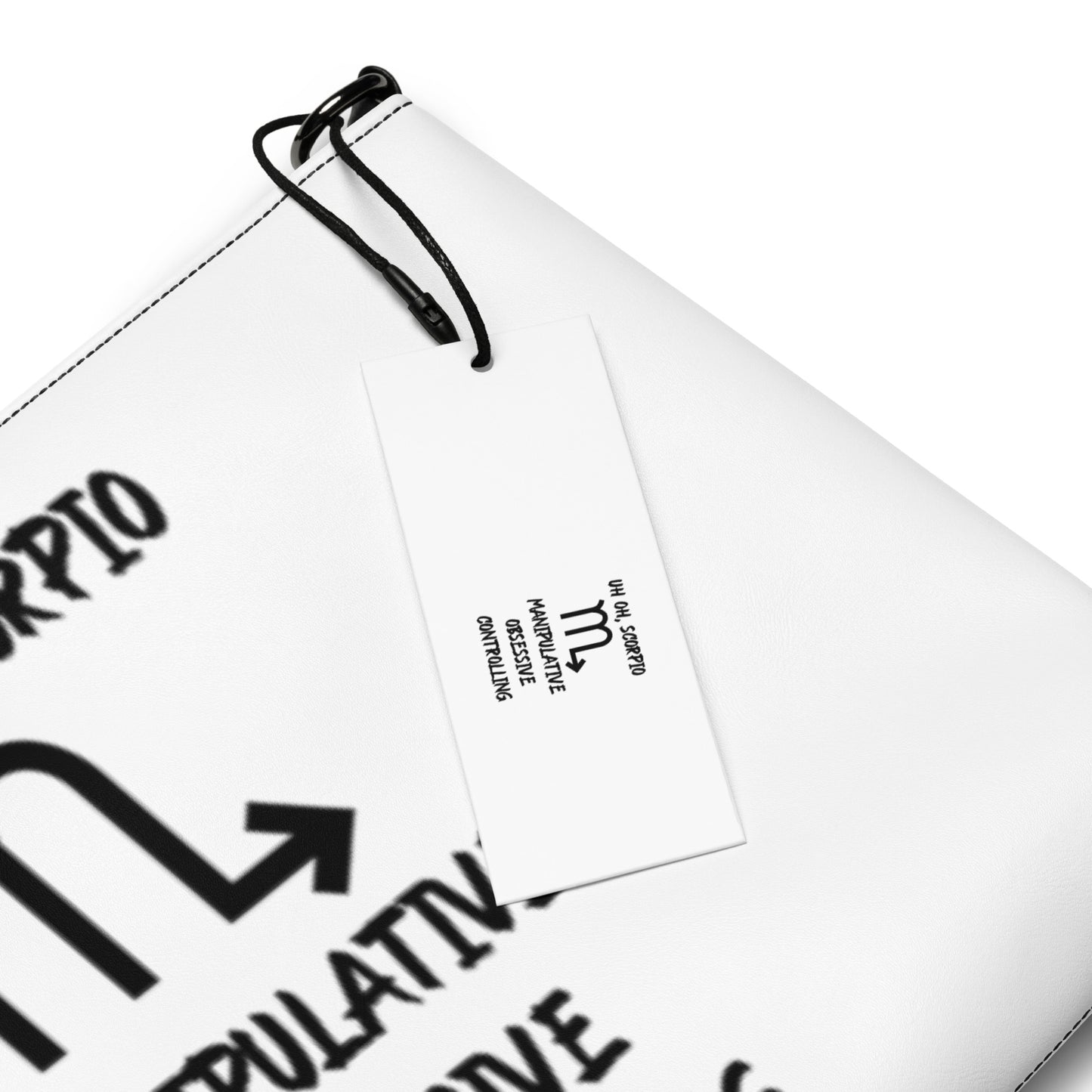 “Uh Oh, Scorpio” Crossbody Bag