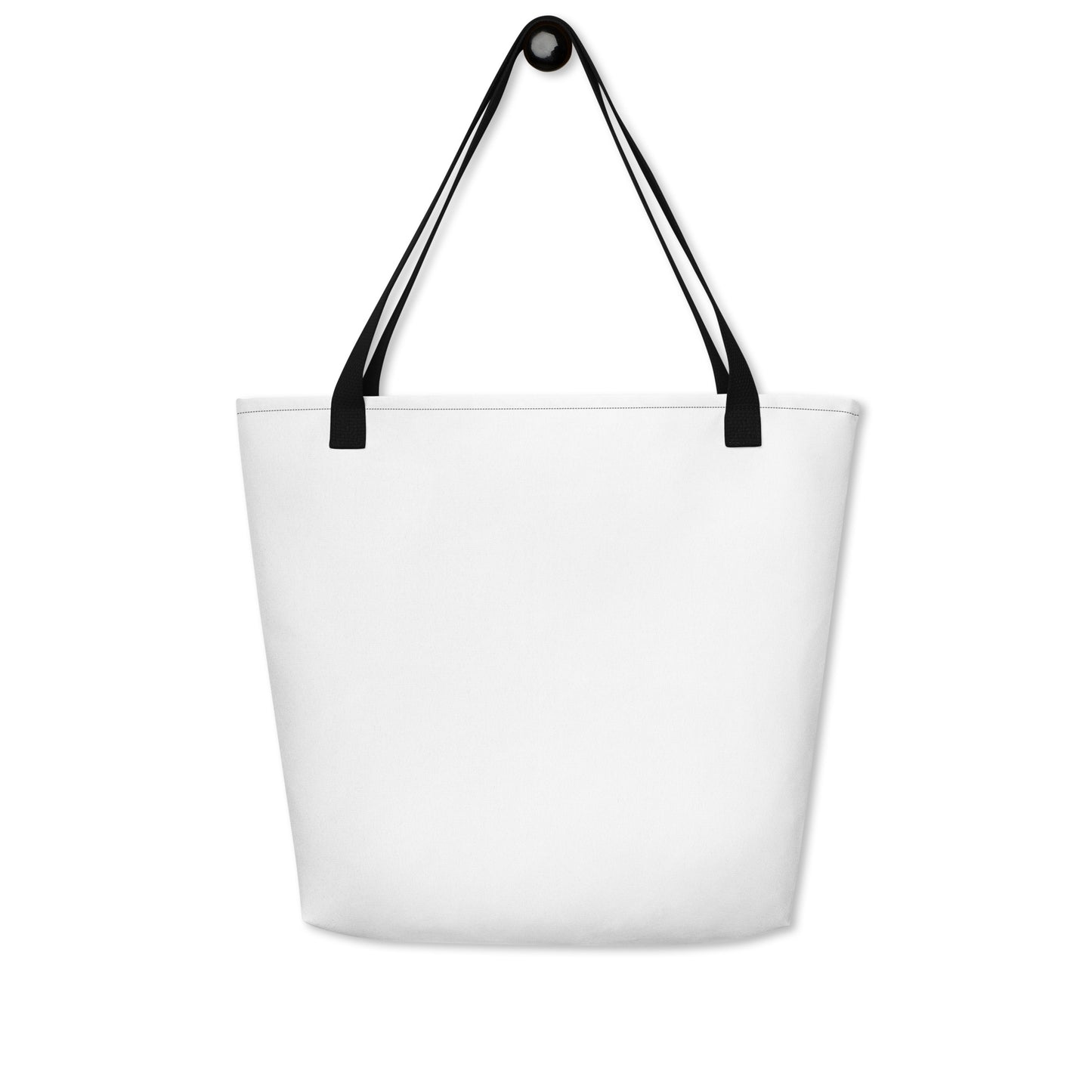 “Libra Boss Babe” Large Tote Bag