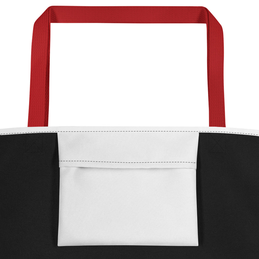 “Libra Boss Babe” Large Tote Bag