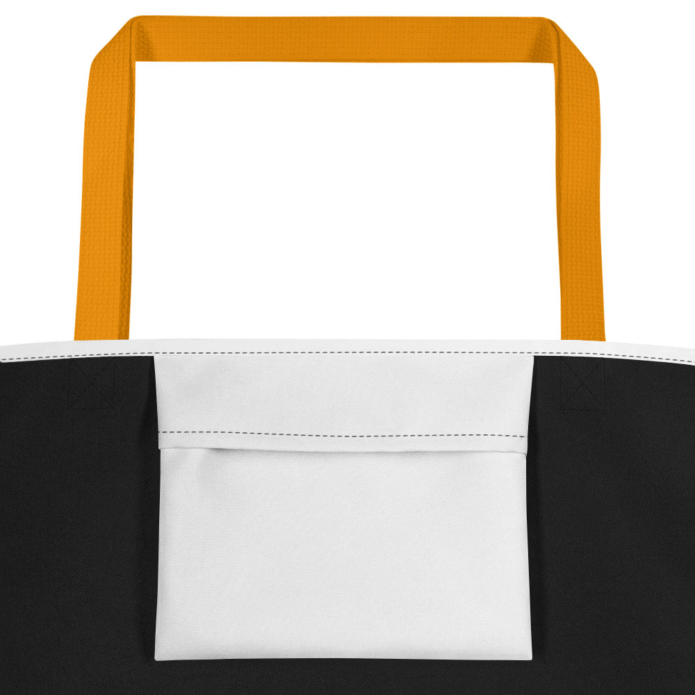 “Virgo Boss Babe” Large Tote Bag