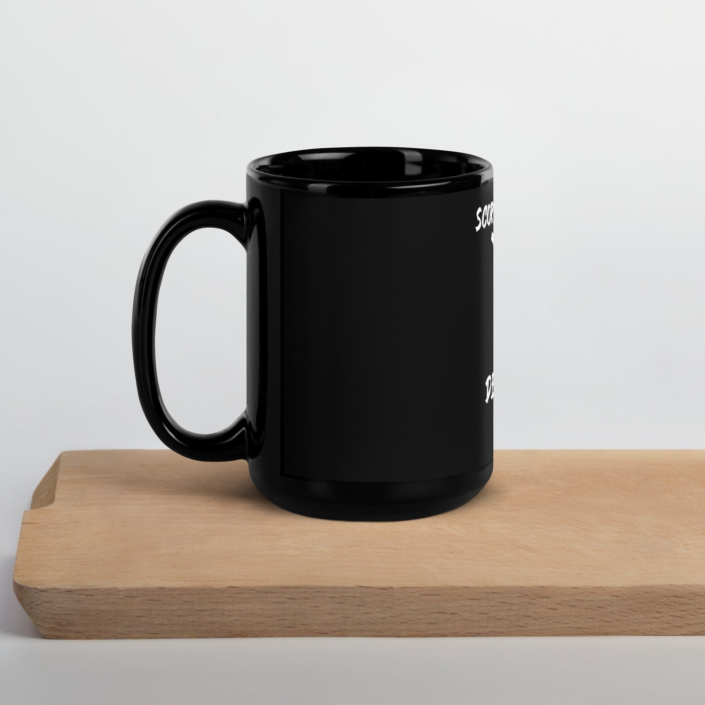 “Scorpio Boss Babe” Black Glossy Mug