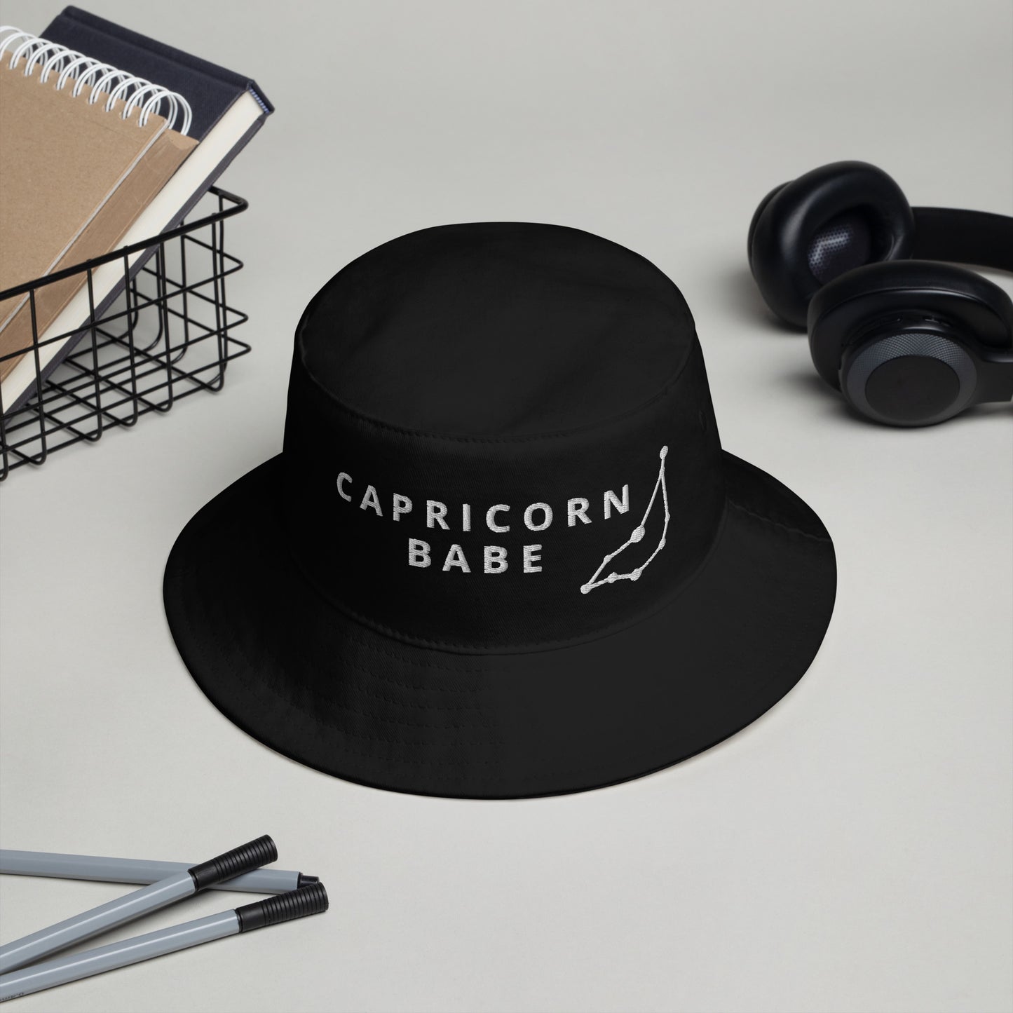 “Capricorn Babe” Unisex Bucket Hat