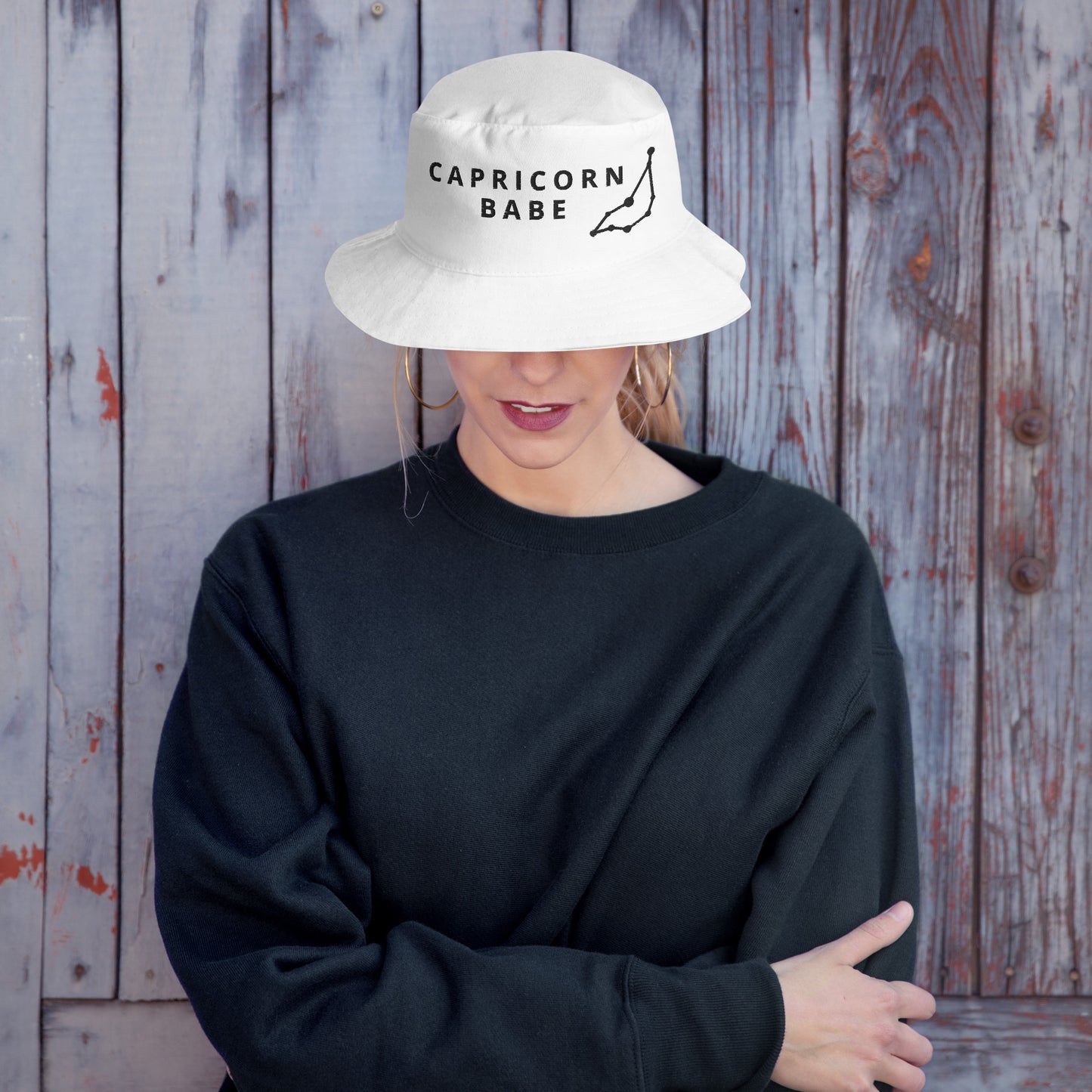 “Capricorn Babe” Unisex Bucket Hat