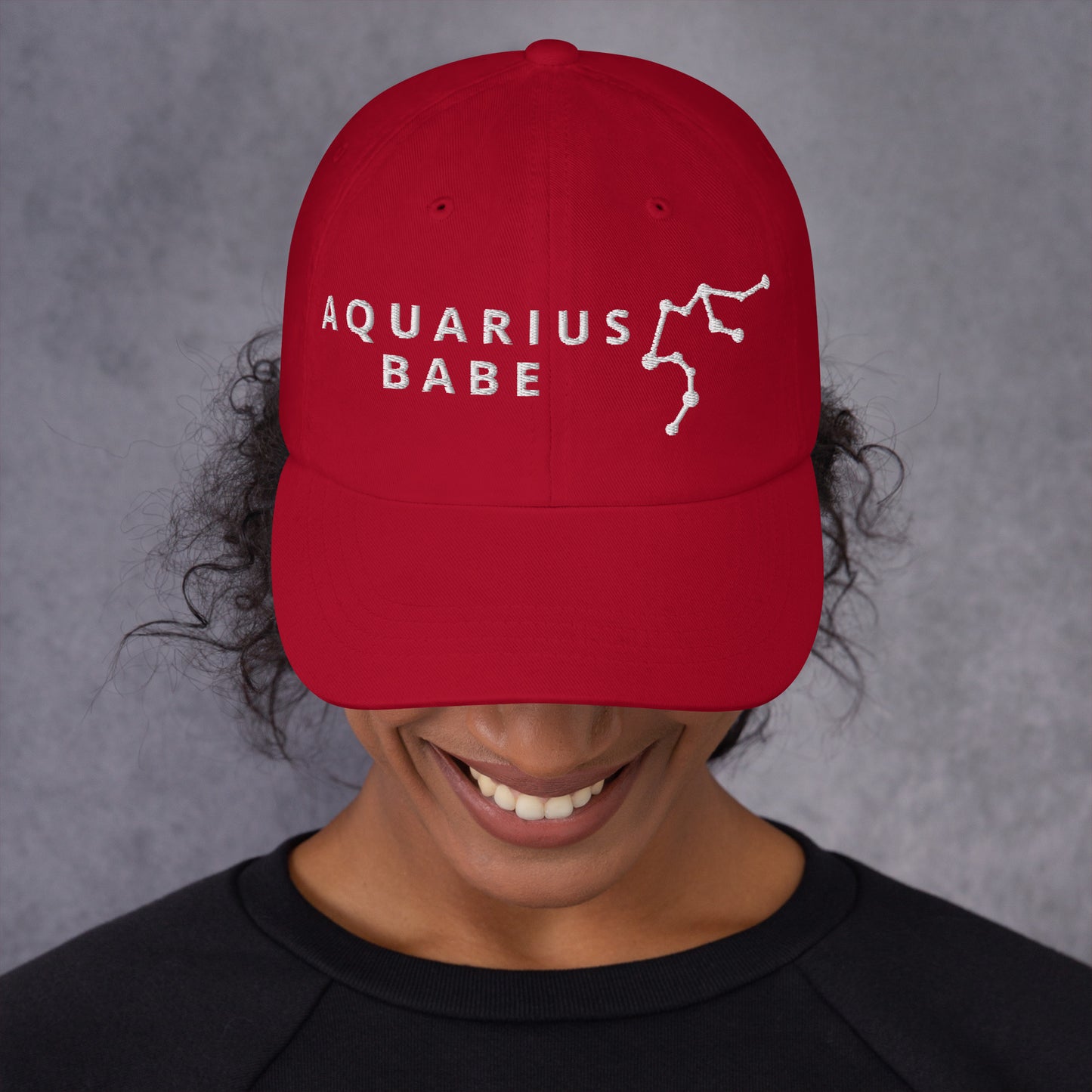 “Aquarius Babe” Dad Hat