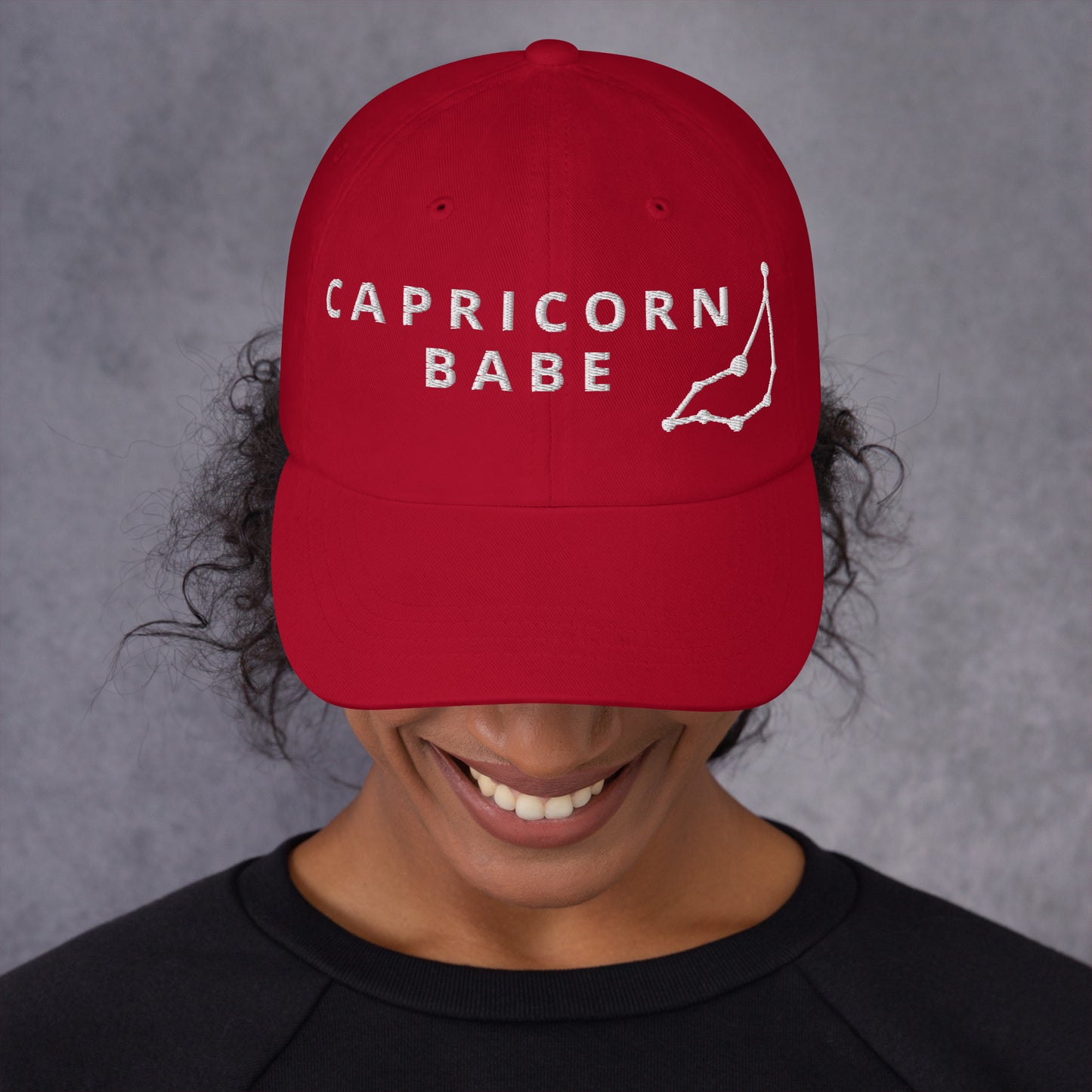 “Capricorn Babe” Dad Hat