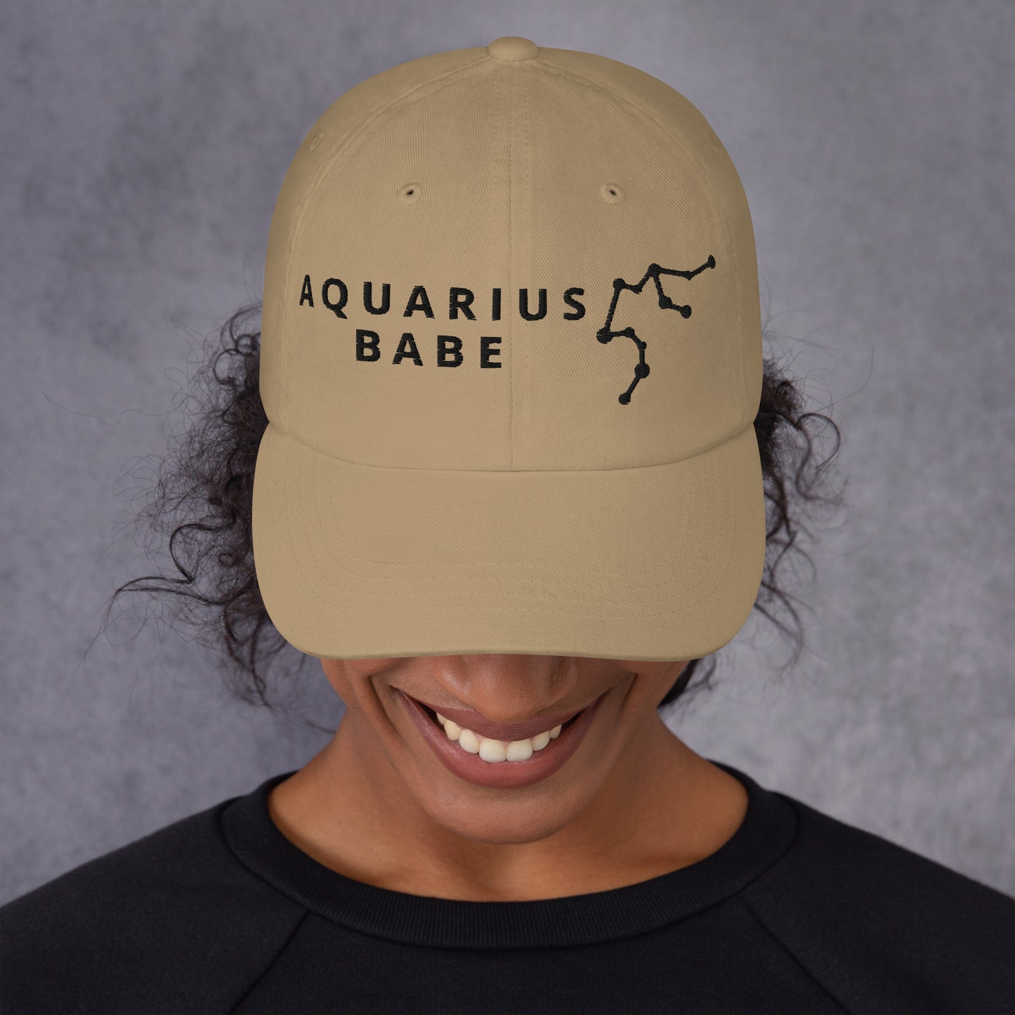 “Aquarius Babe” Dad Hat