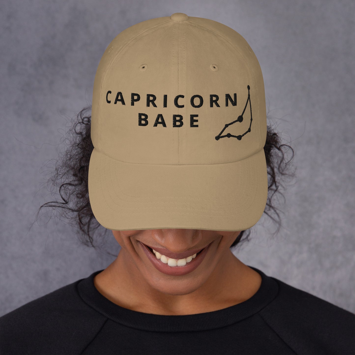 “Capricorn Babe” Dad Hat