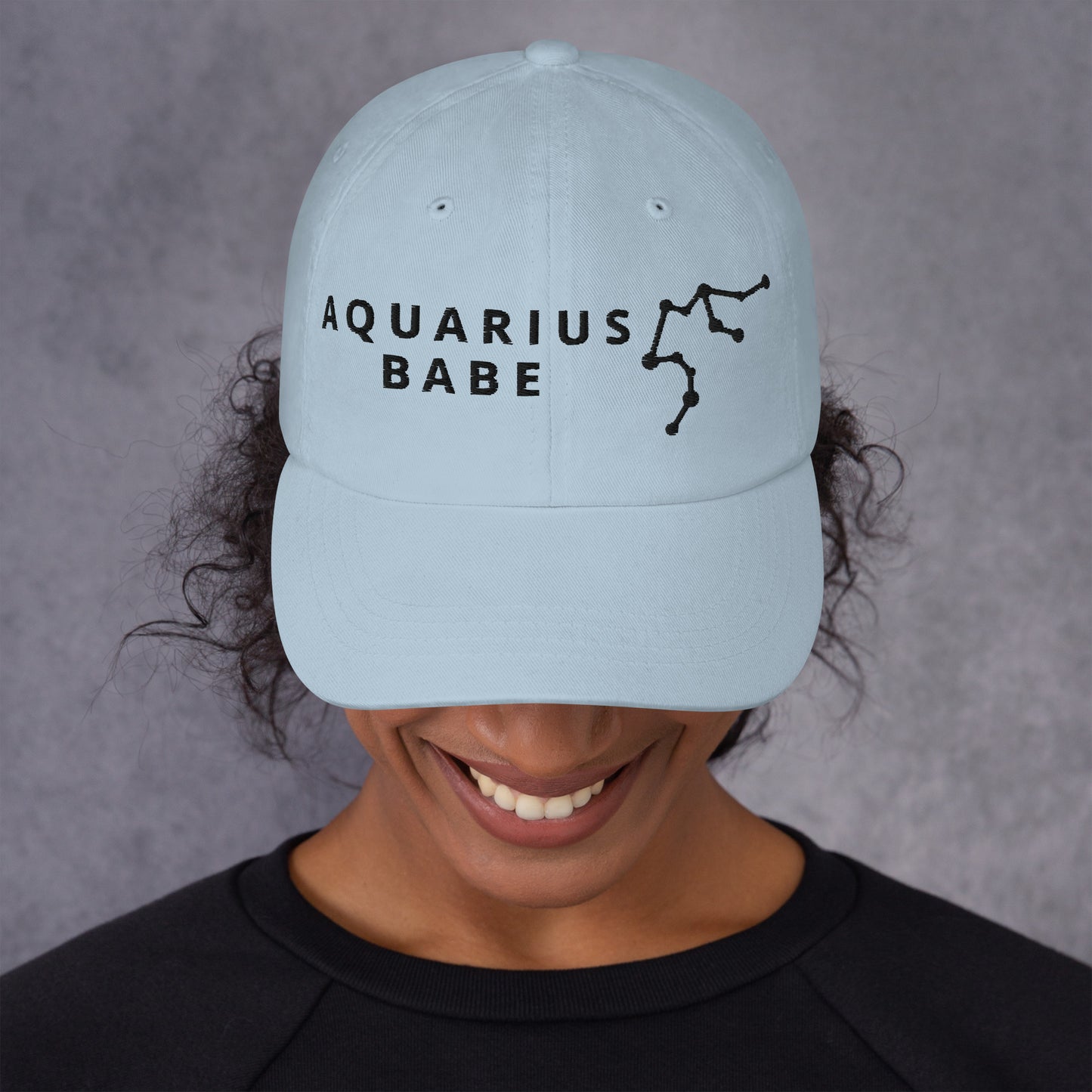 “Aquarius Babe” Dad Hat