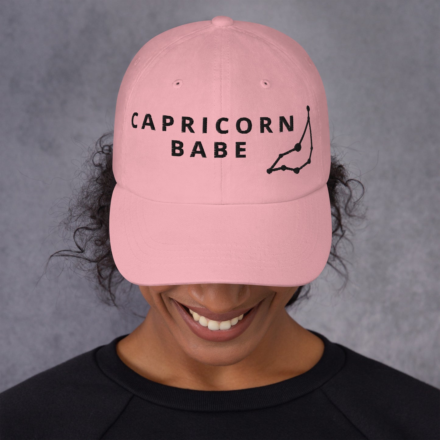 “Capricorn Babe” Dad Hat