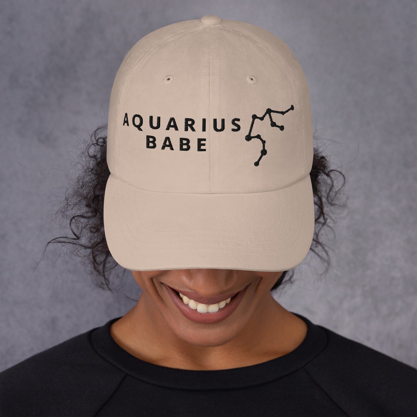“Aquarius Babe” Dad Hat