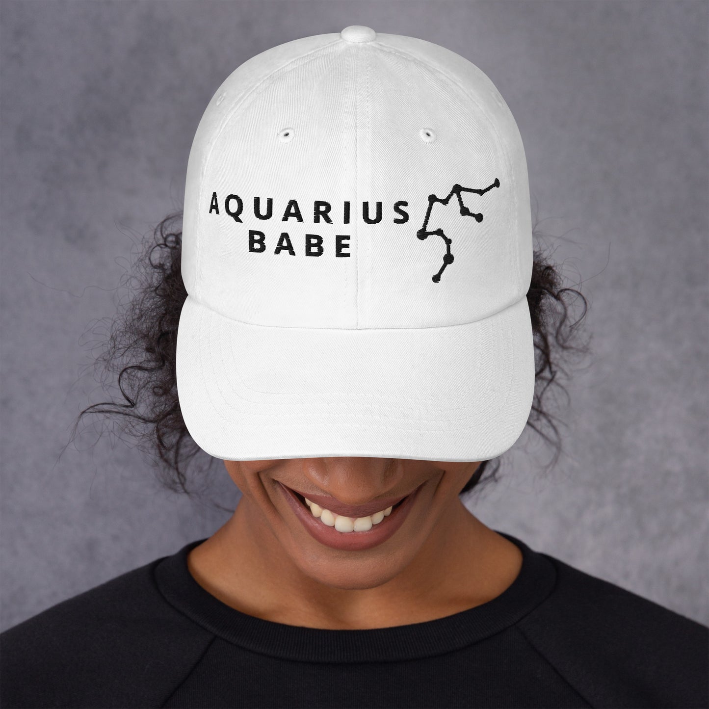 “Aquarius Babe” Dad Hat