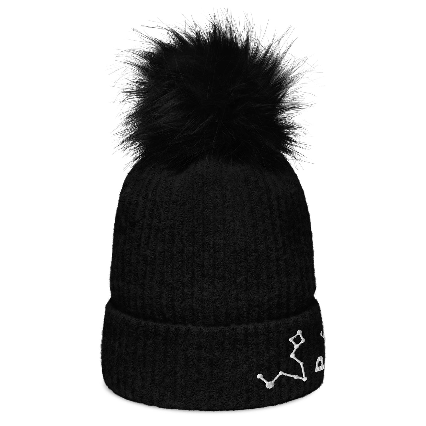 “Pisces” Columbia Pom-Pom Beanie