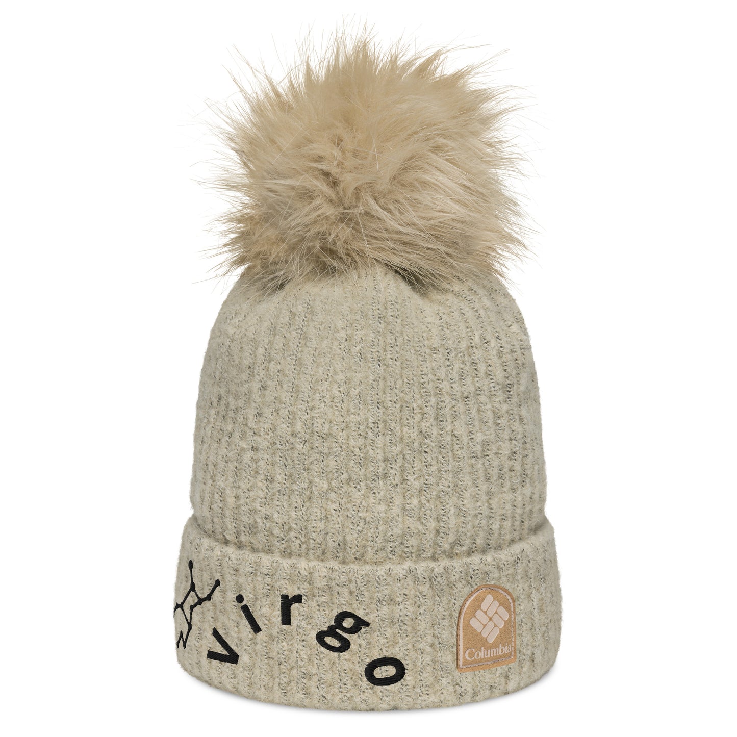 “Virgo” Columbia Pom-Pom Beanie