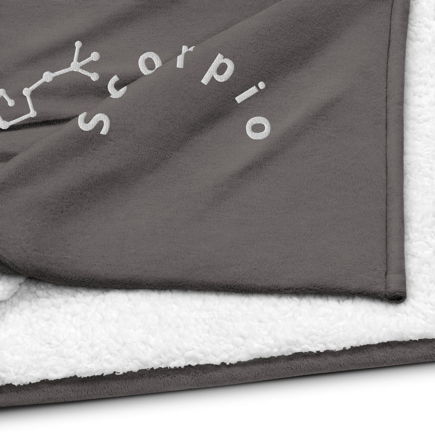 “Scorpio” Premium Sherpa Blanket