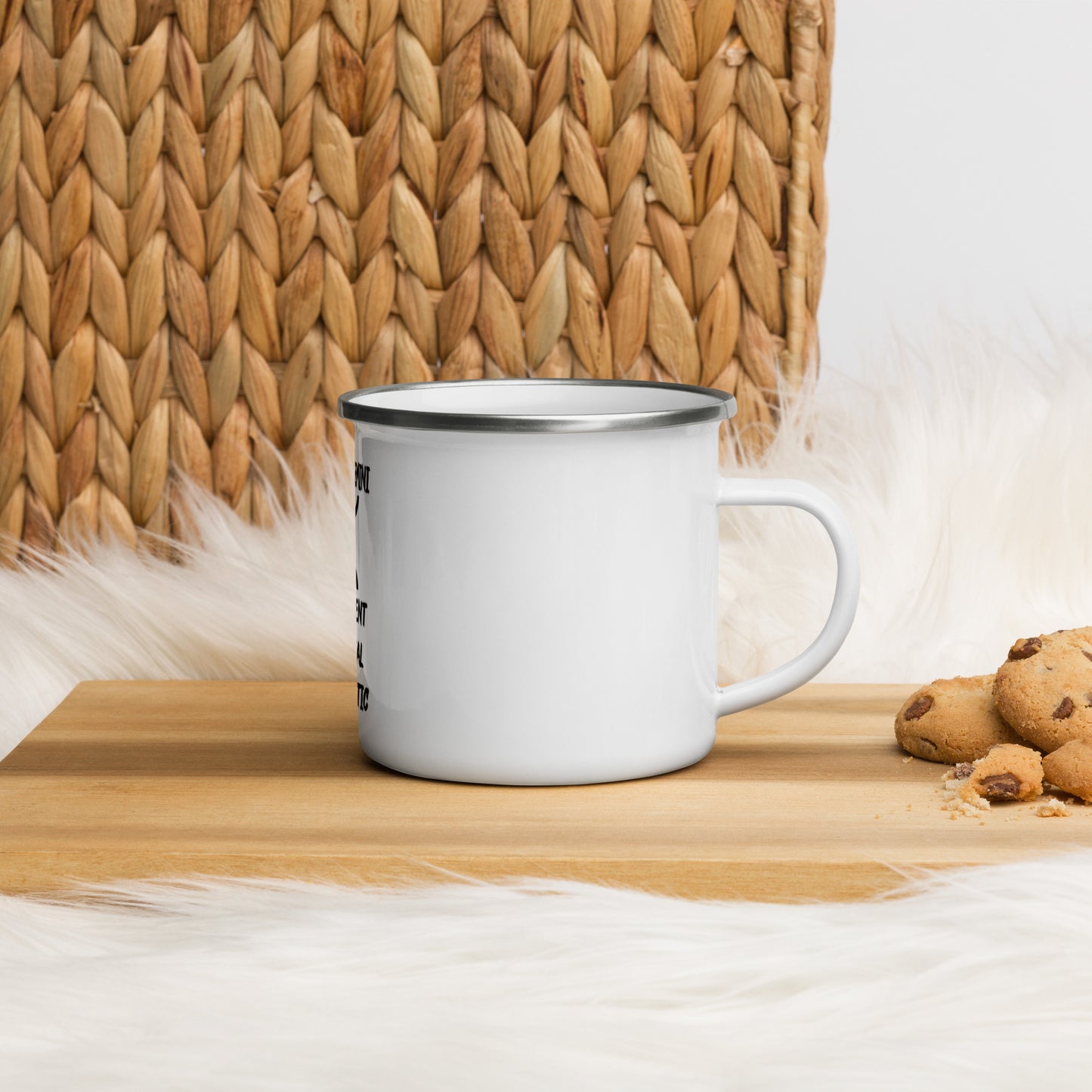 “Uh Oh, Gemini” Enamel Mug