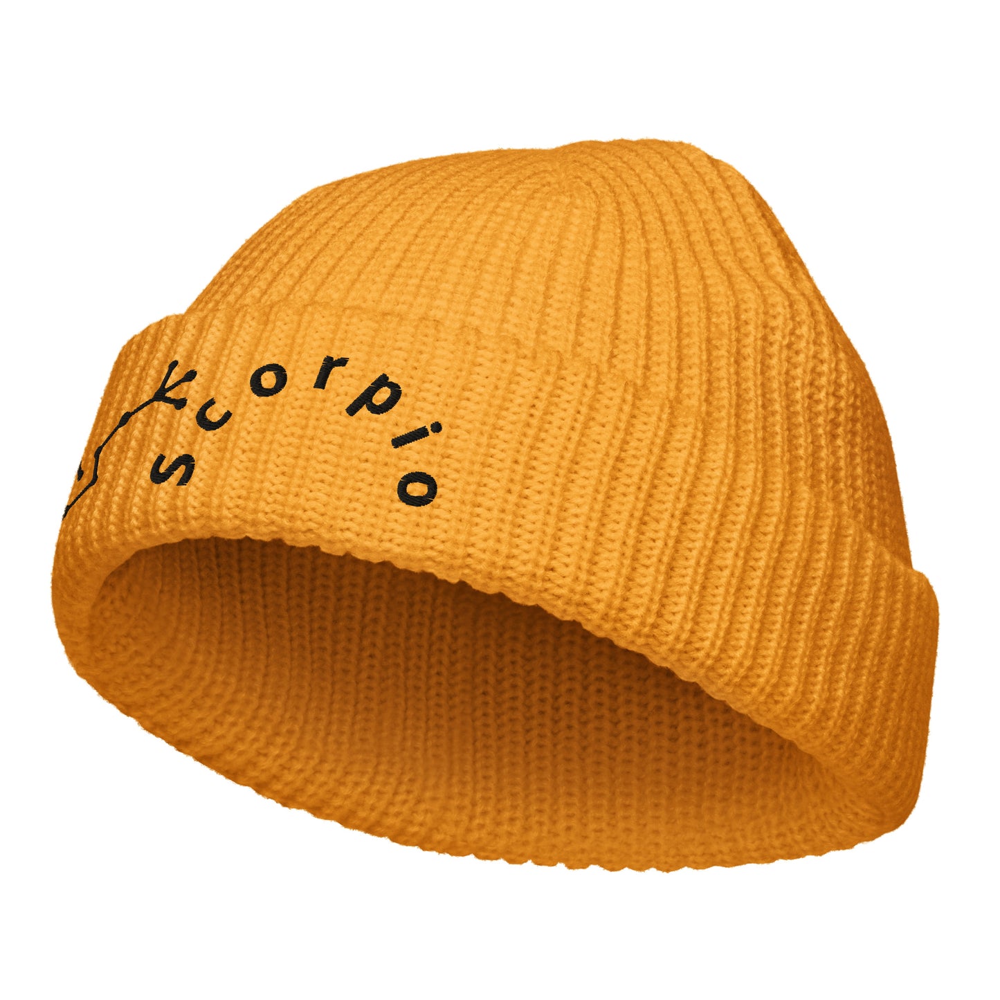“Scorpio” Fisherman Beanie