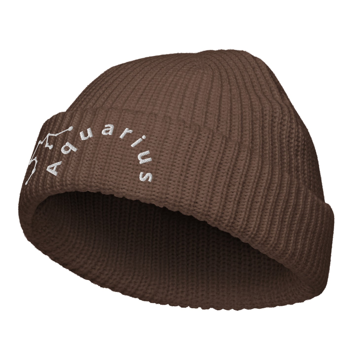 “Aquarius” Fisherman Beanie