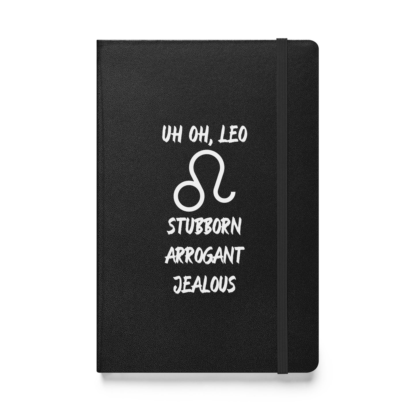 “Uh Oh, Leo” Hardcover Bound Notebook