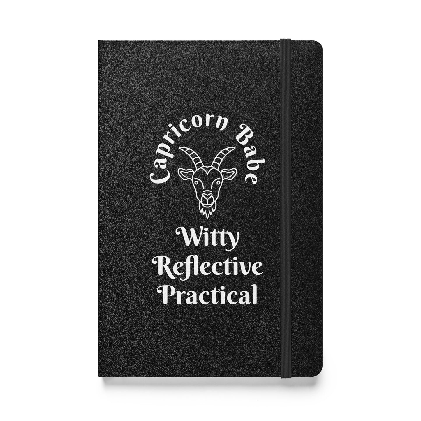 “Capricorn Babe” Hardcover Bound Notebook