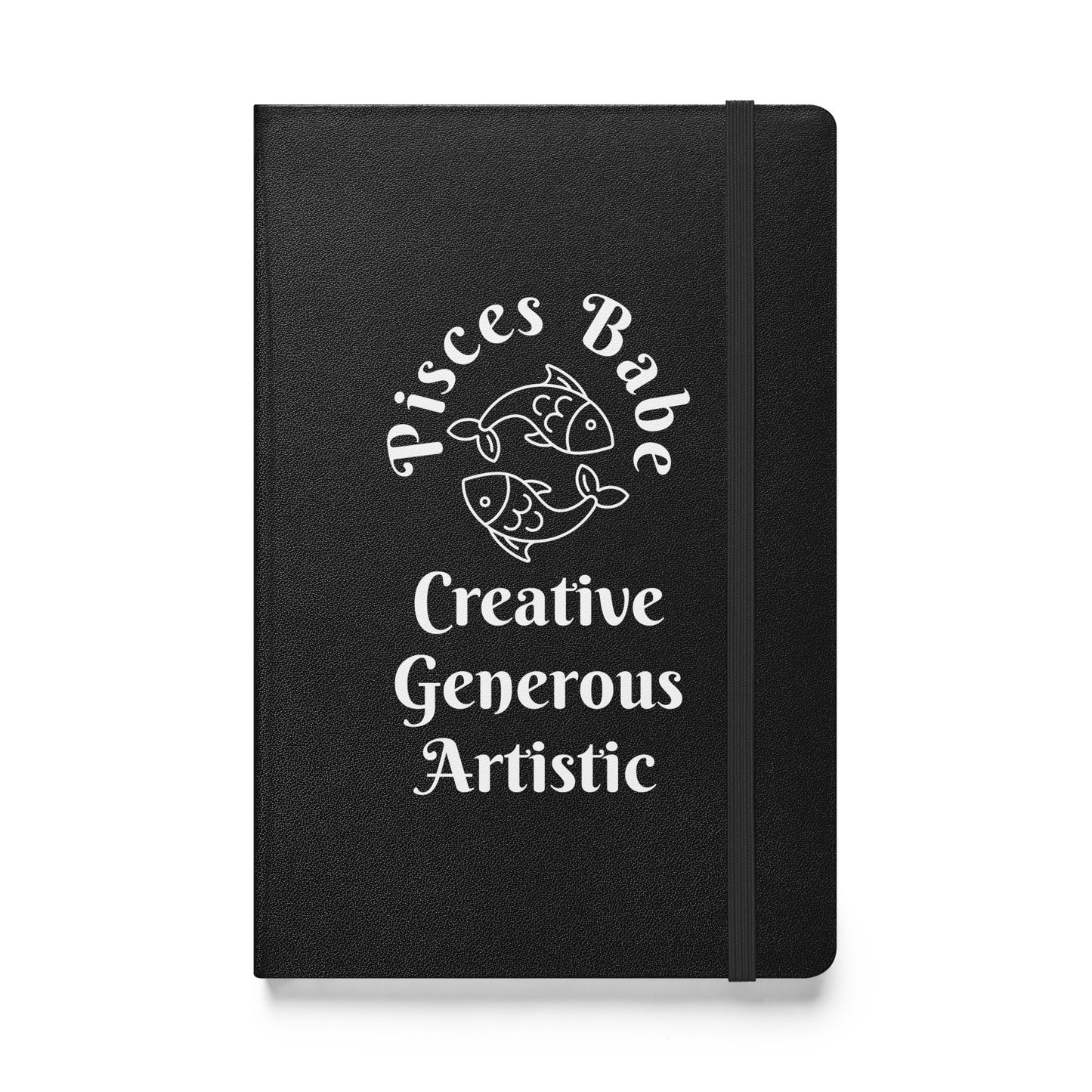“Pisces Babe” Hardcover Bound Notebook