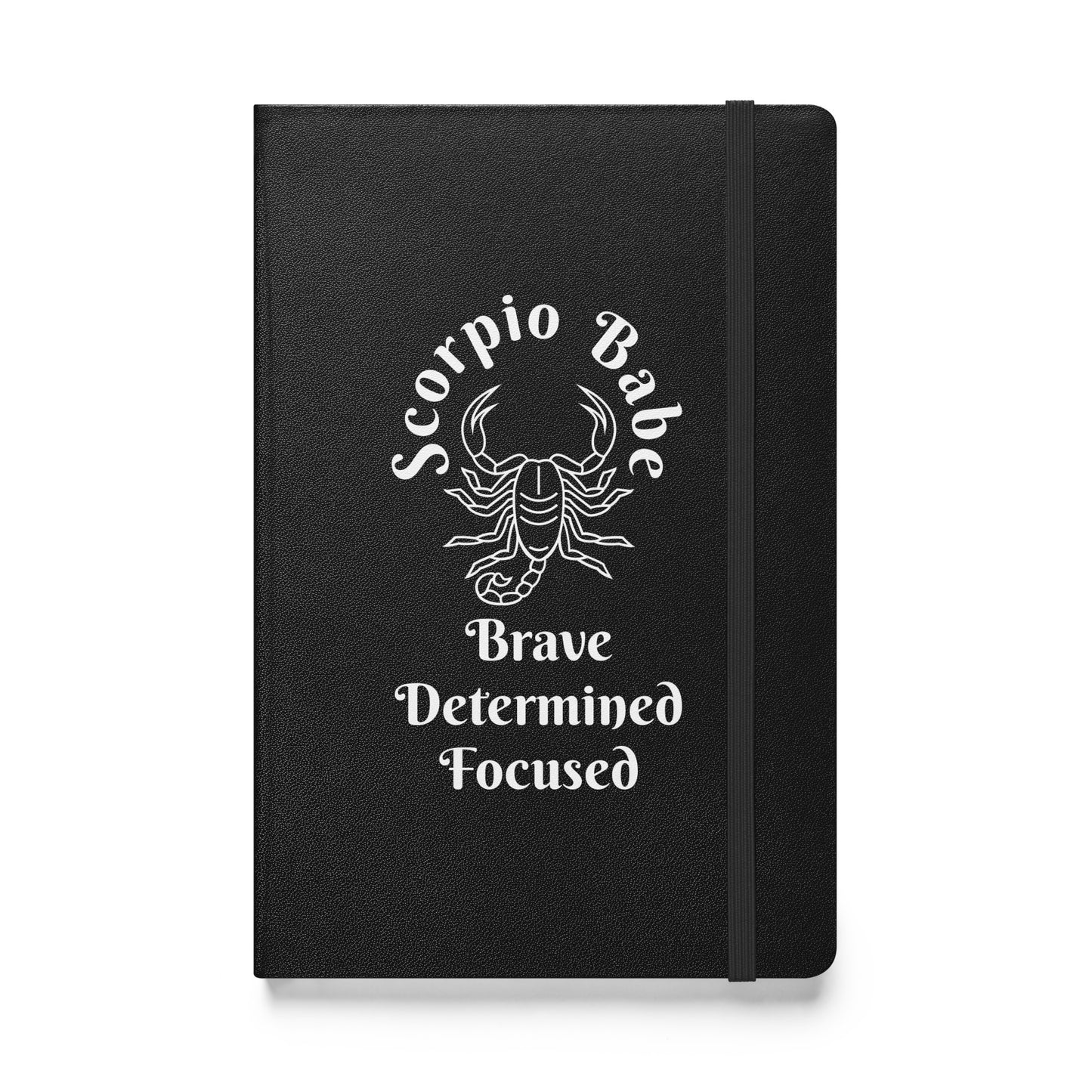 “Scorpio Babe” Hardcover Bound Notebook