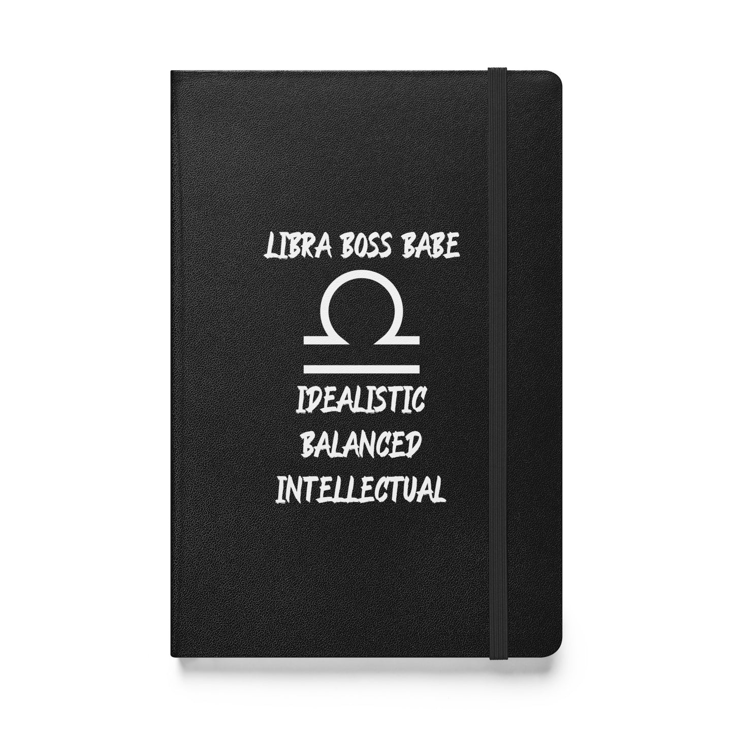 “Libra Boss Babe” Hardcover Bound Notebook