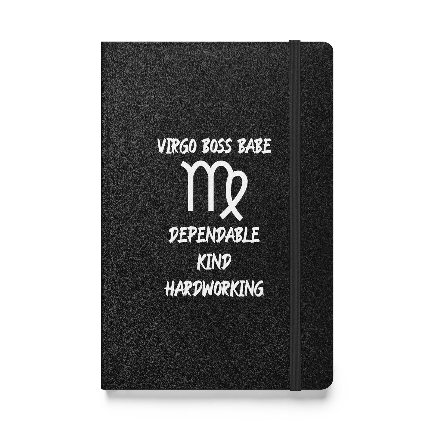 “Virgo Boss Babe” Hardcover Bound Notebook