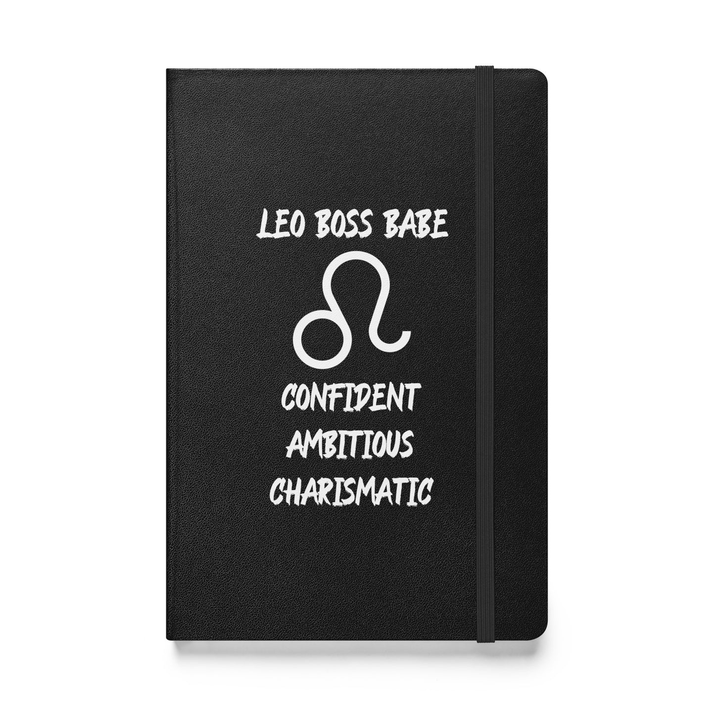 “Leo Boss Babe” Hardcover Bound Notebook