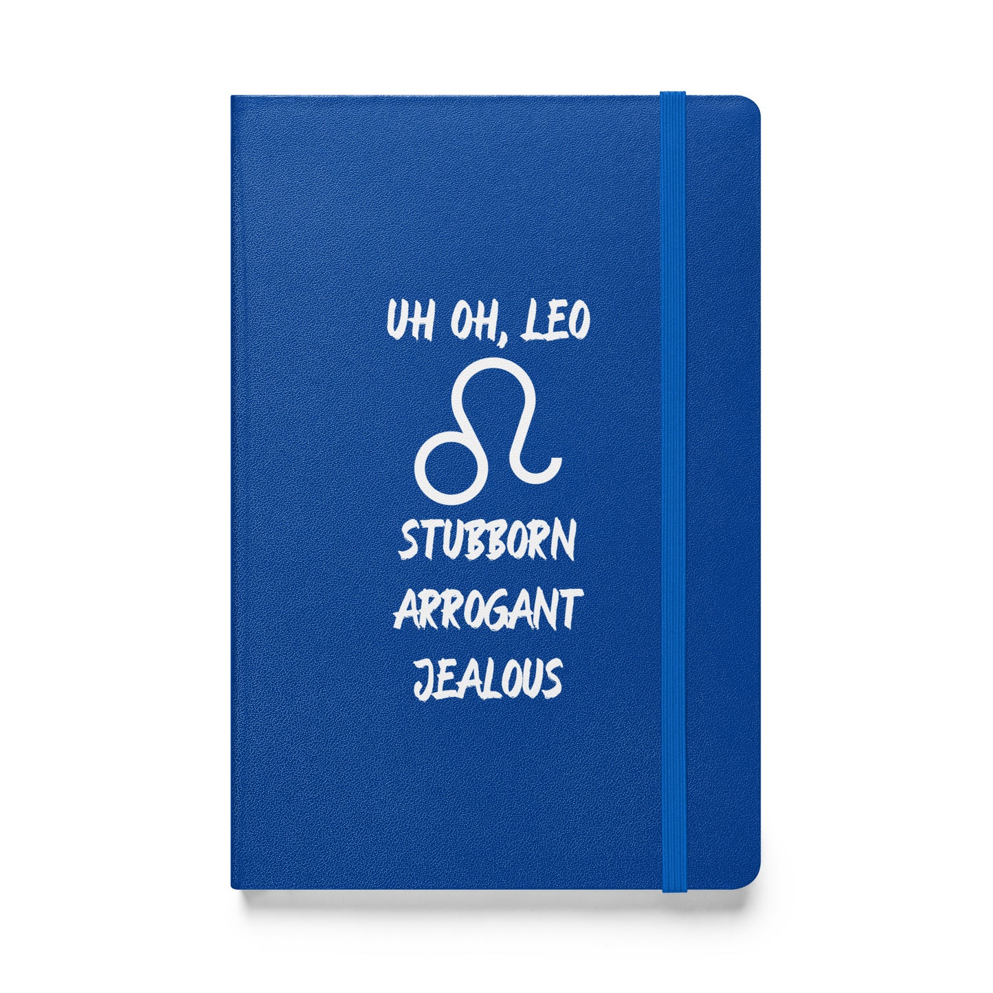 “Uh Oh, Leo” Hardcover Bound Notebook