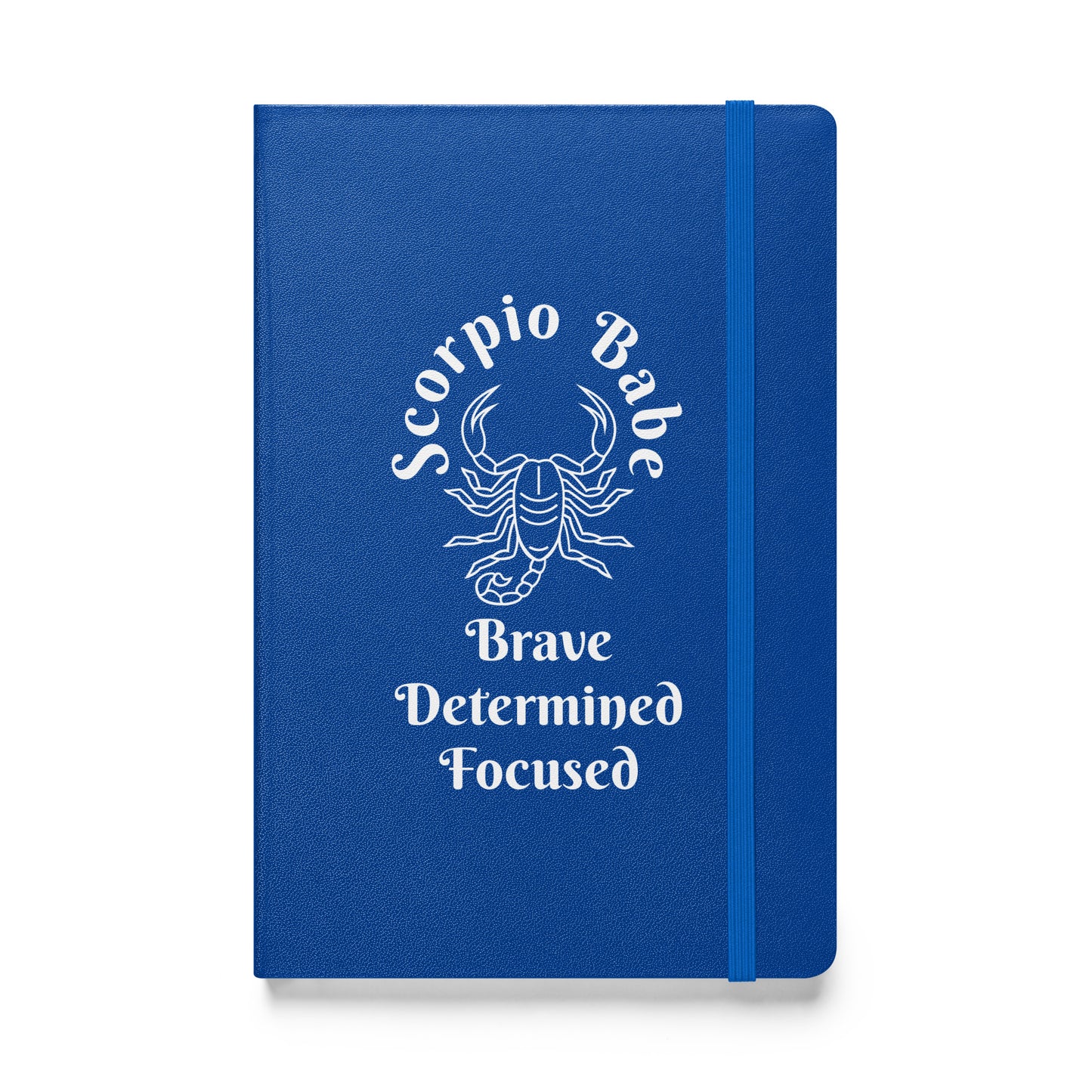 “Scorpio Babe” Hardcover Bound Notebook