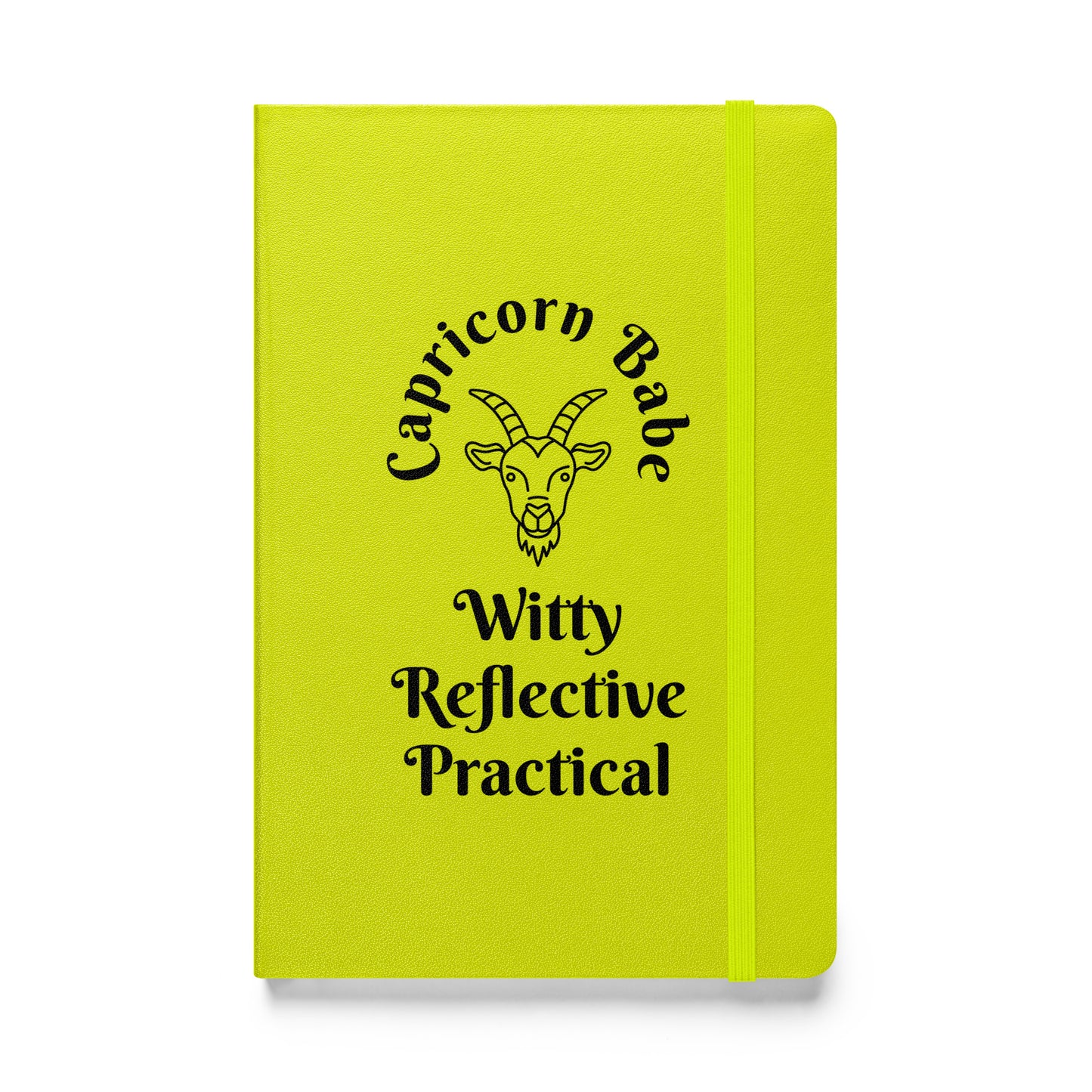 “Capricorn Babe” Hardcover Bound Notebook