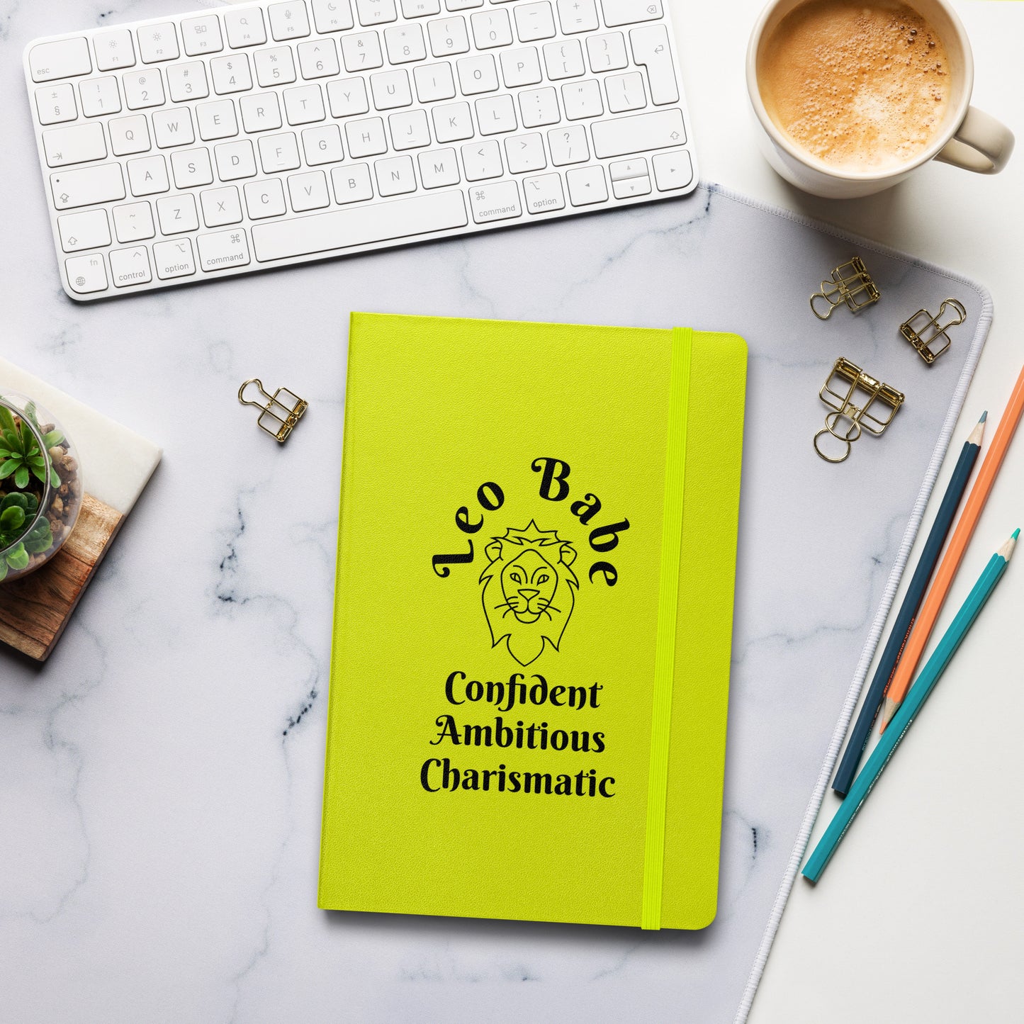 “Leo Babe” Hardcover Bound Notebook