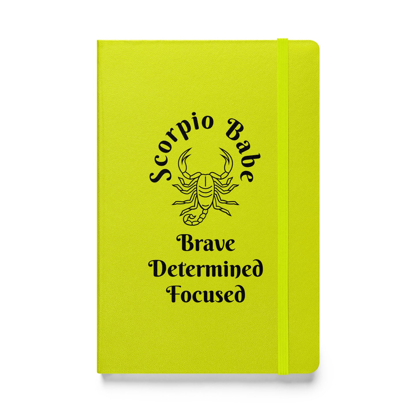 “Scorpio Babe” Hardcover Bound Notebook