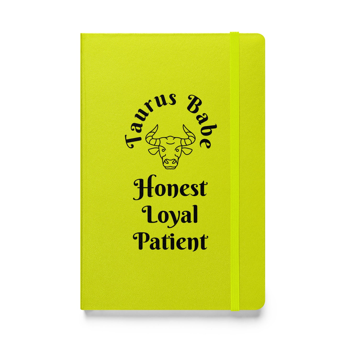 “Taurus Babe” Hardcover Bound Notebook