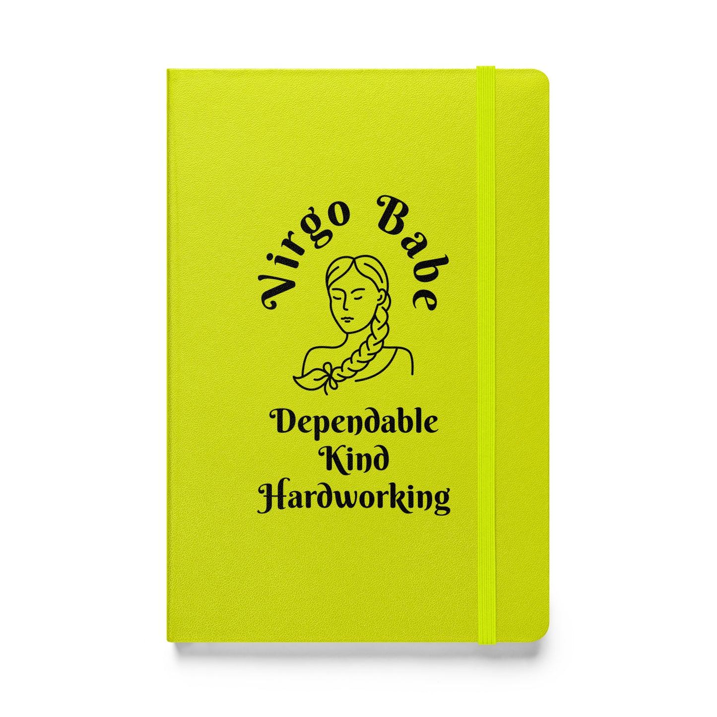 “Virgo Babe” Hardcover Bound Notebook