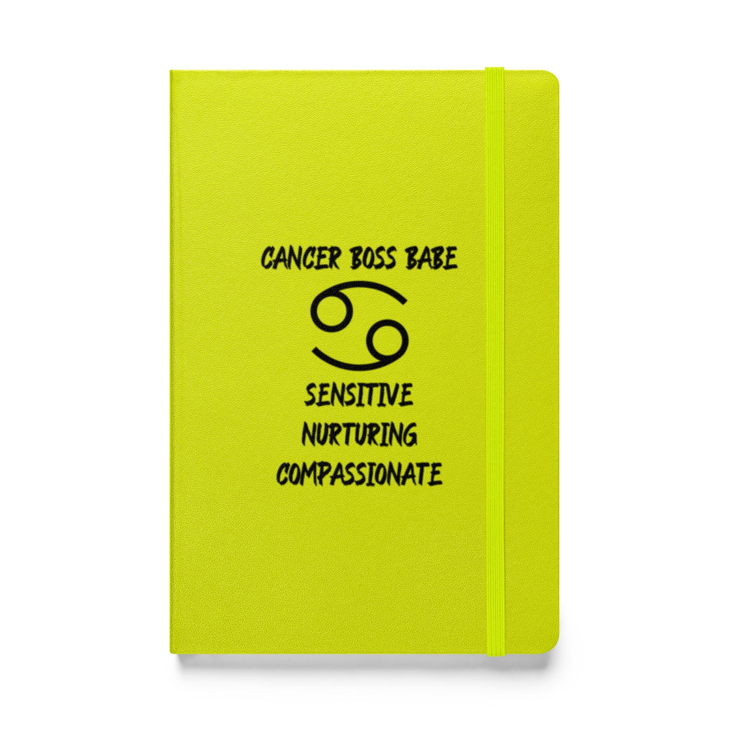 “Cancer Boss Babe” Hardcover Bound Notebook