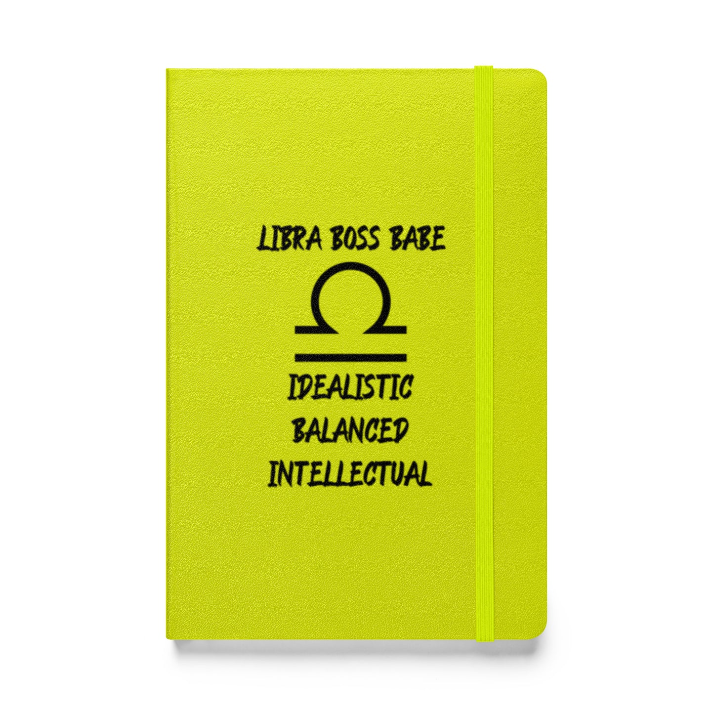 “Libra Boss Babe” Hardcover Bound Notebook