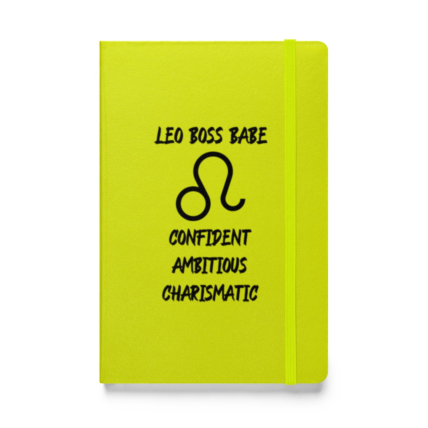 “Leo Boss Babe” Hardcover Bound Notebook