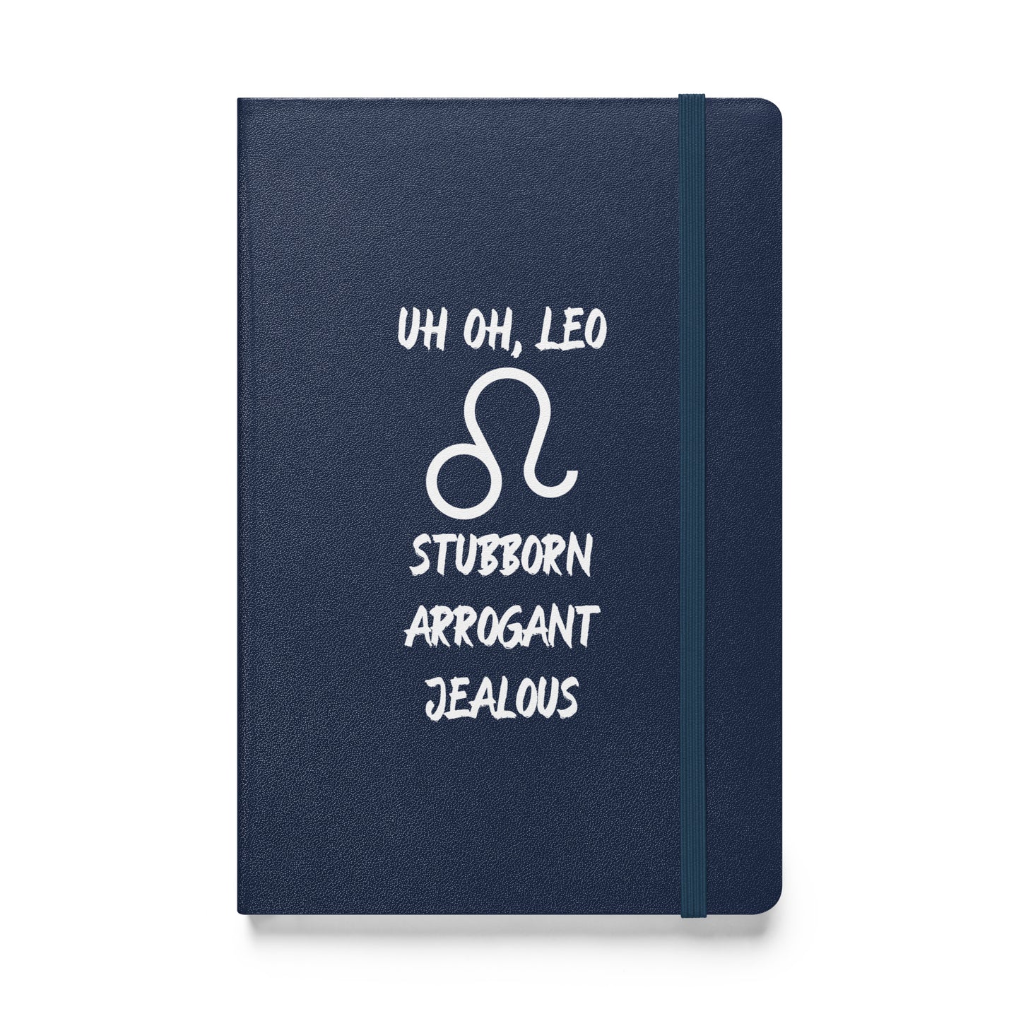 “Uh Oh, Leo” Hardcover Bound Notebook