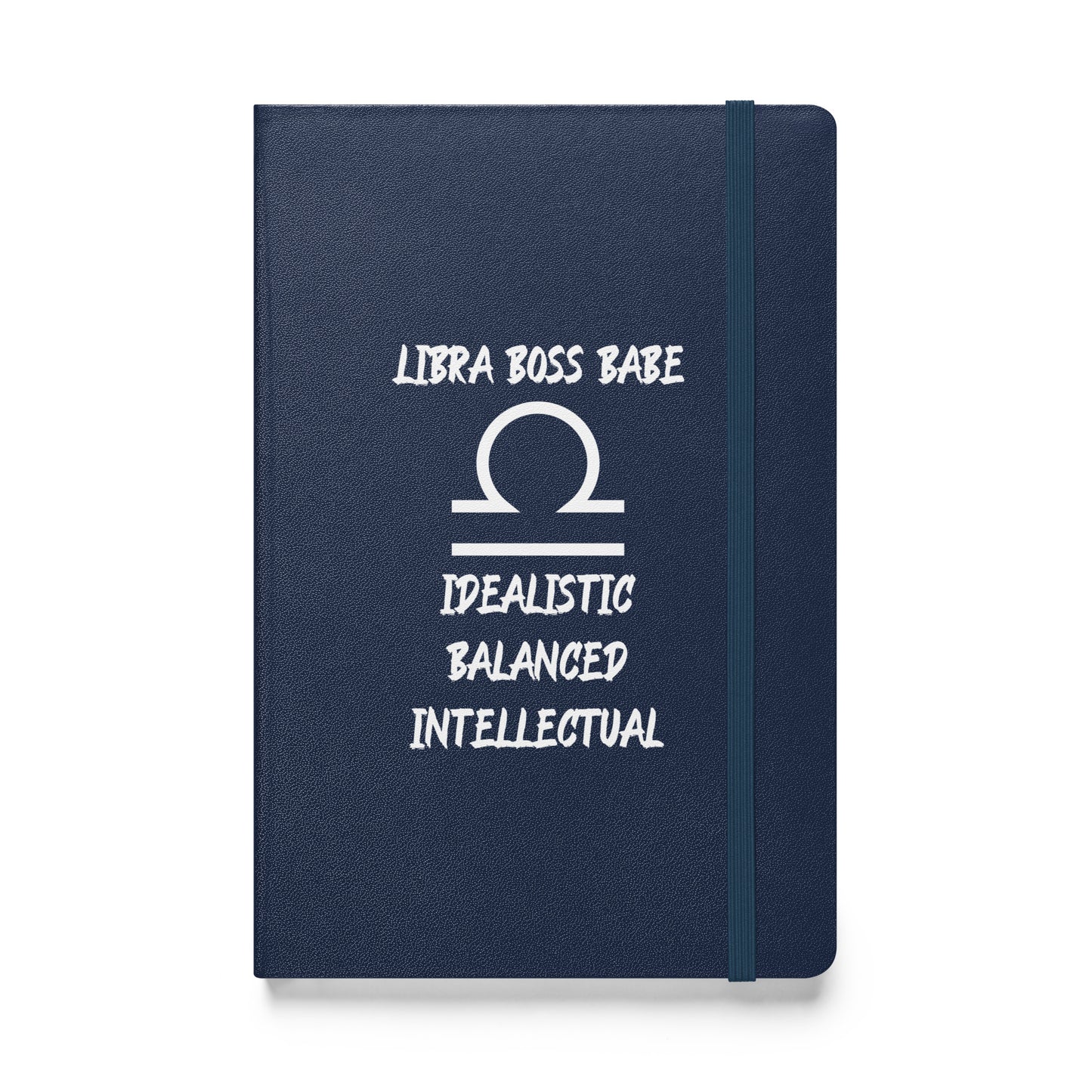 “Libra Boss Babe” Hardcover Bound Notebook