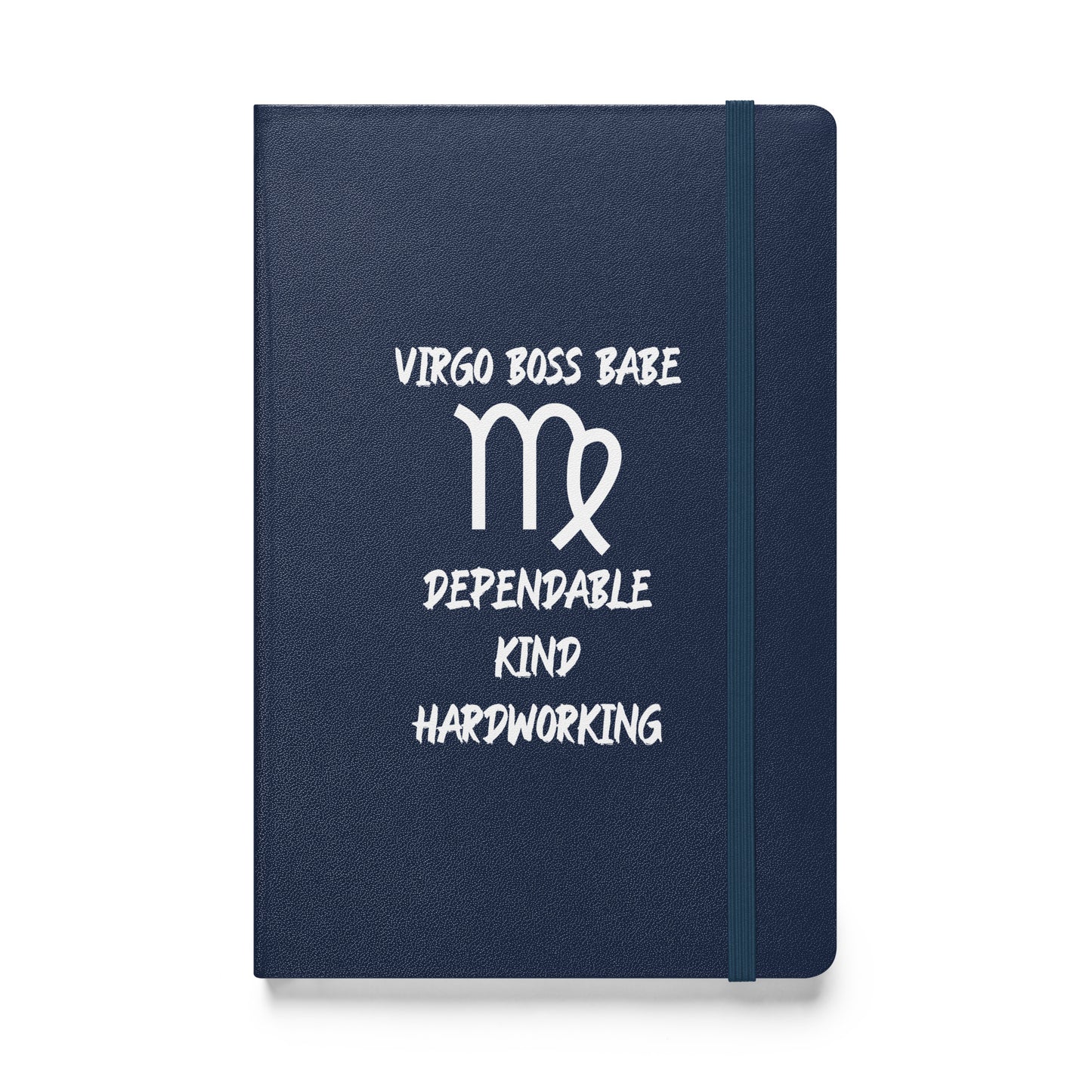 “Virgo Boss Babe” Hardcover Bound Notebook