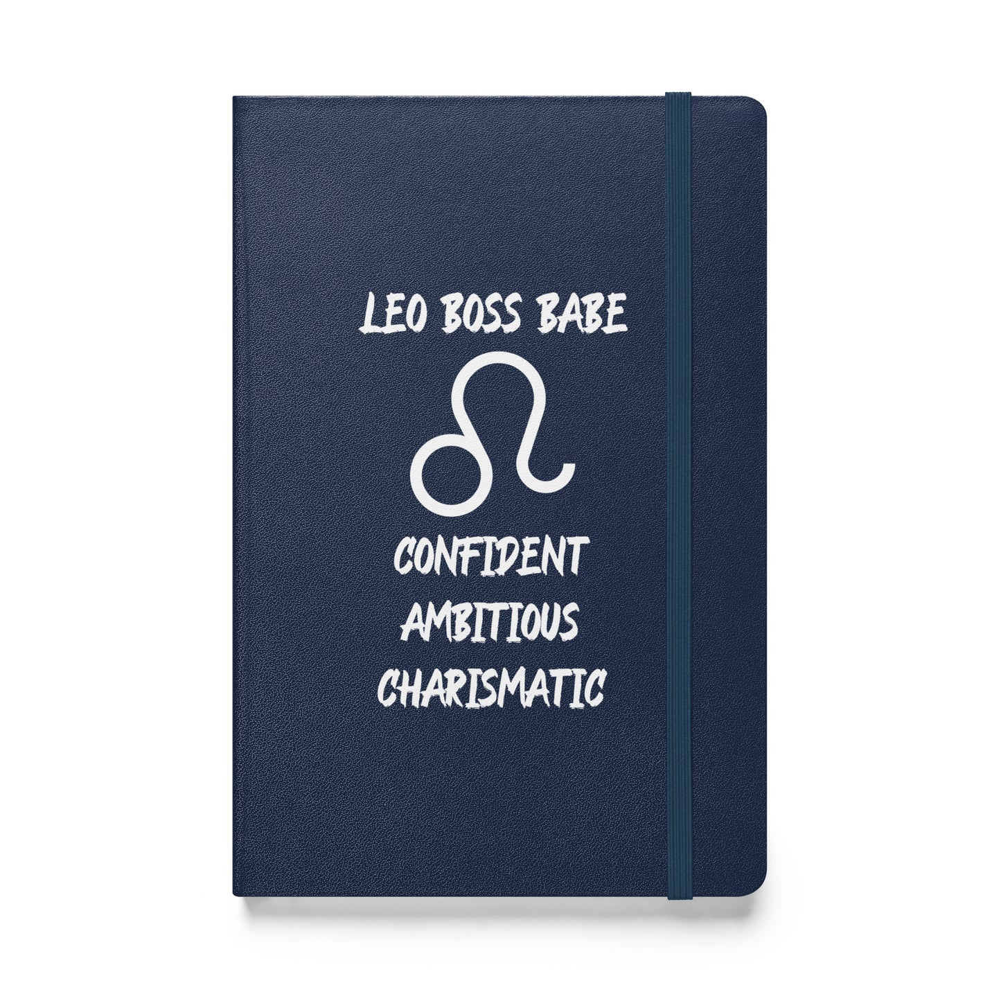 “Leo Boss Babe” Hardcover Bound Notebook