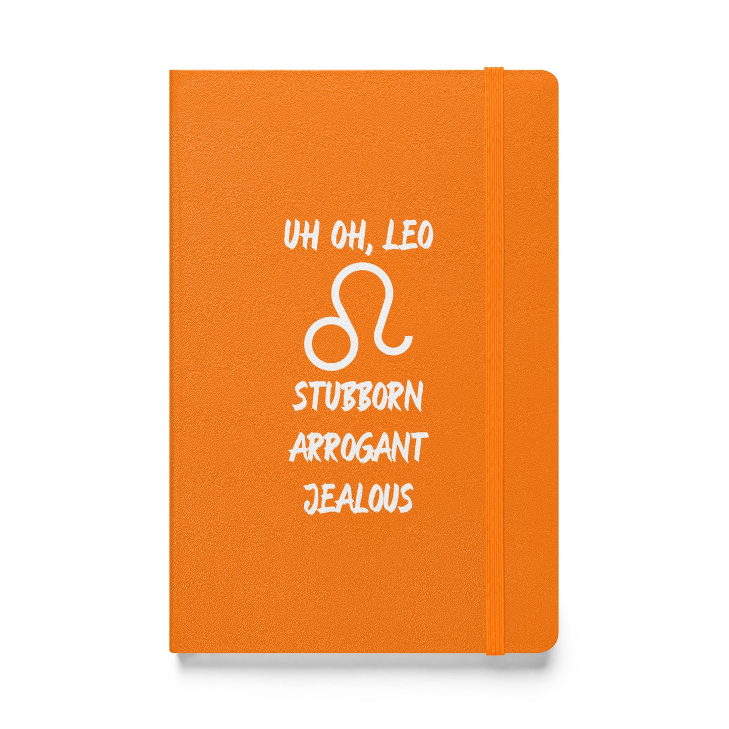 “Uh Oh, Leo” Hardcover Bound Notebook