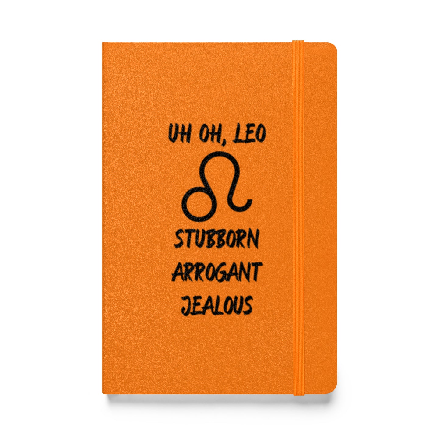 “Uh Oh, Leo” Hardcover Bound Notebook